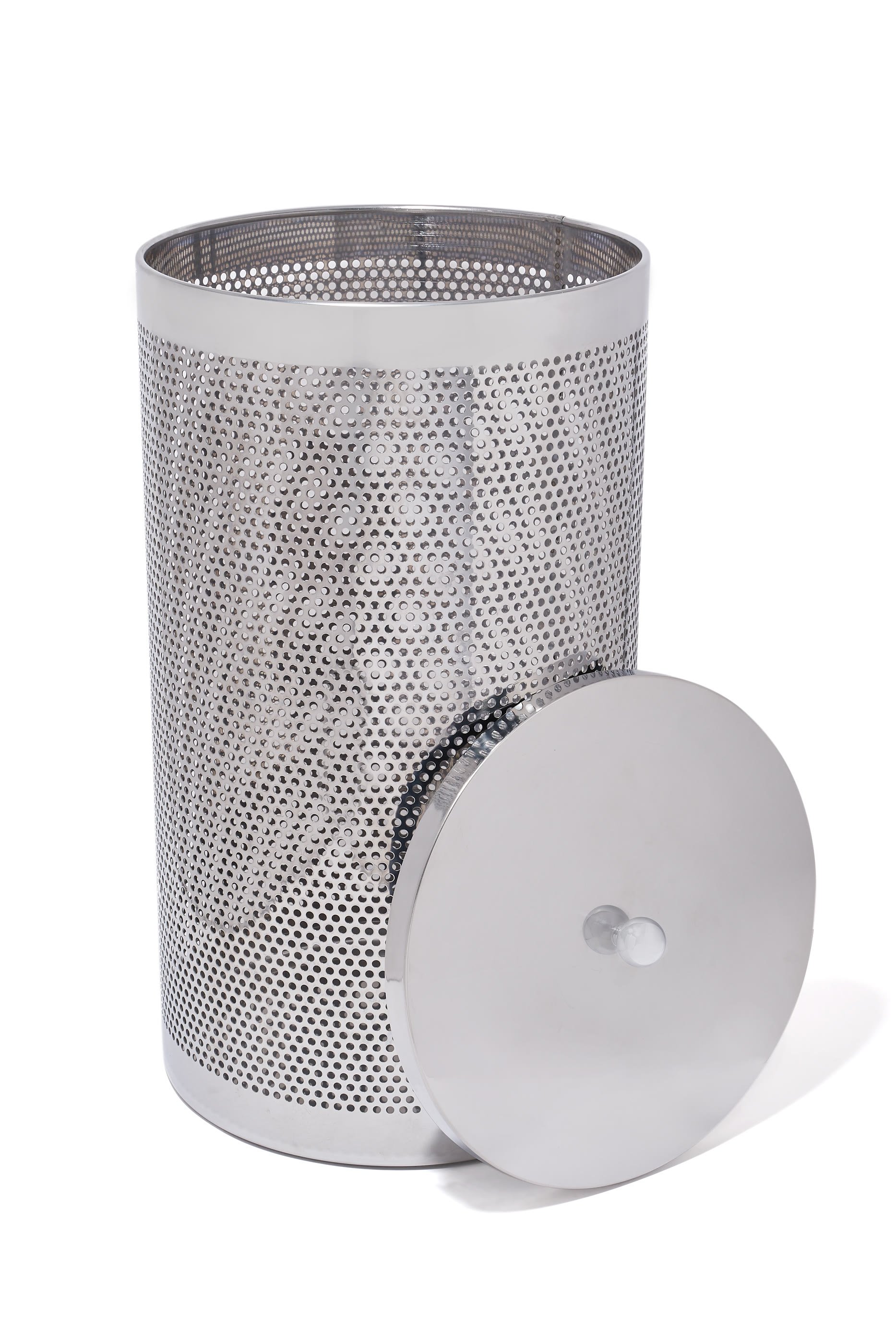 سلة غسيل مستديرة