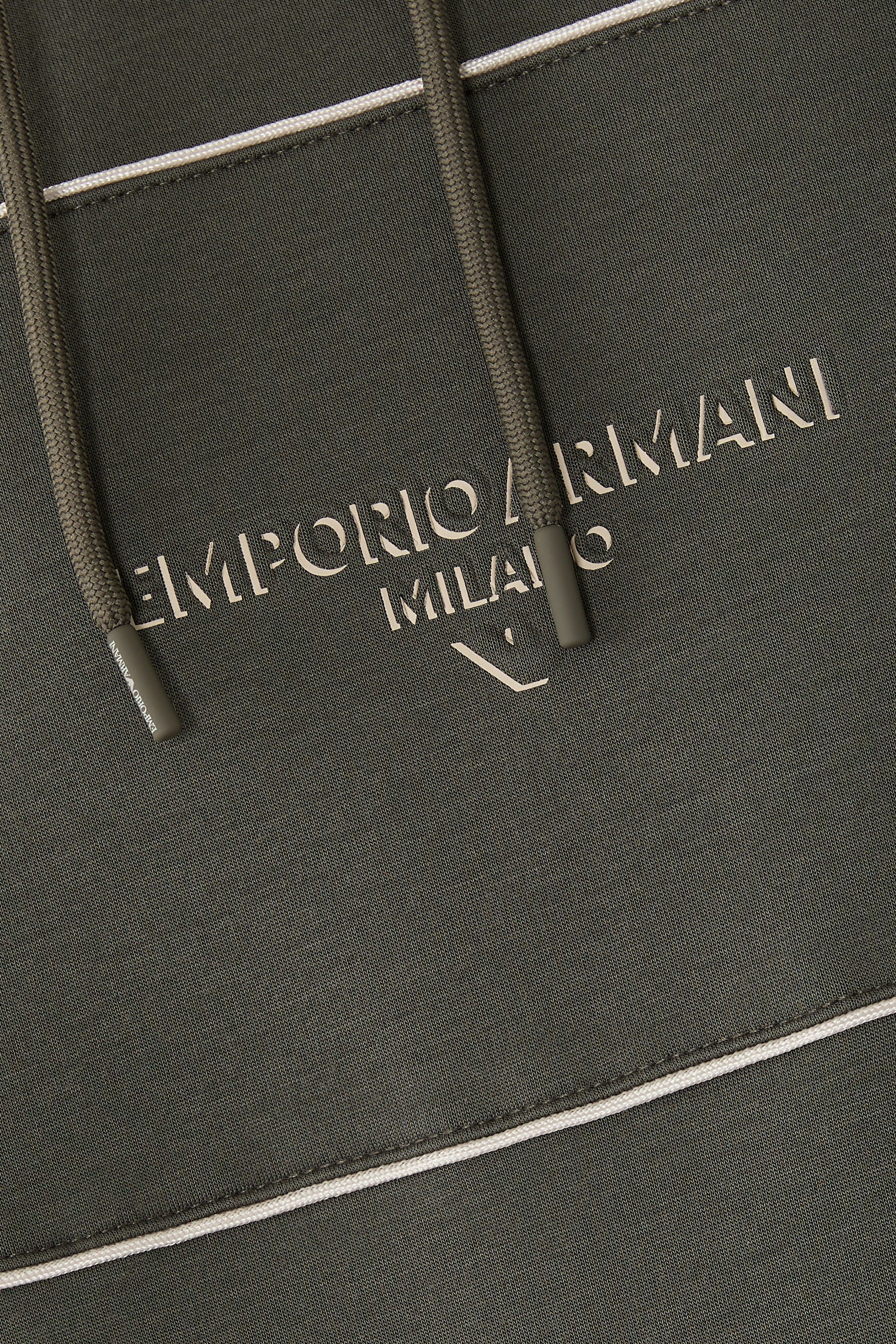 سويت شيرت بغطاء للرأس جيرسيه مزدوج