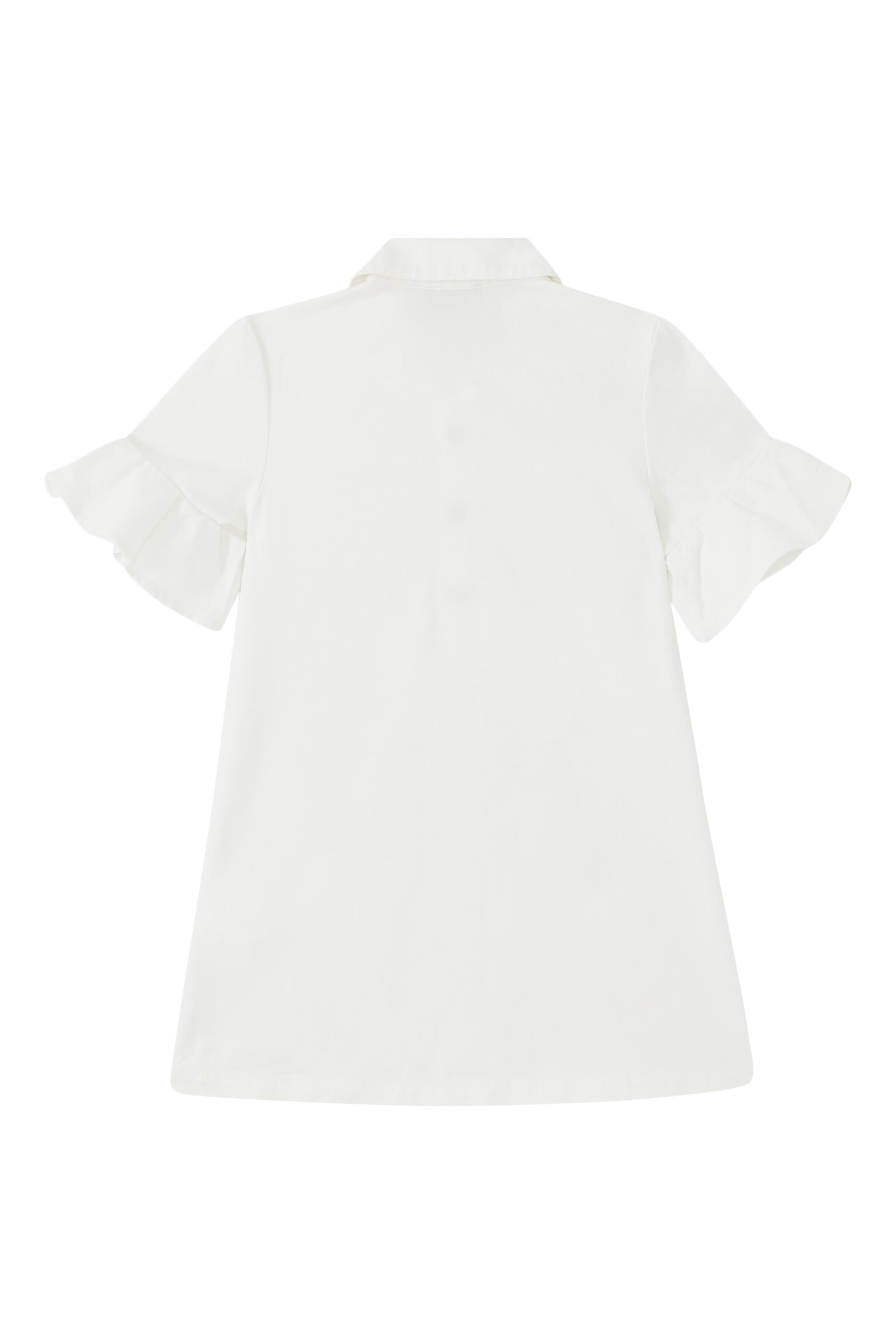 فستان بولو بطبعة الدب تيدي للأطفال