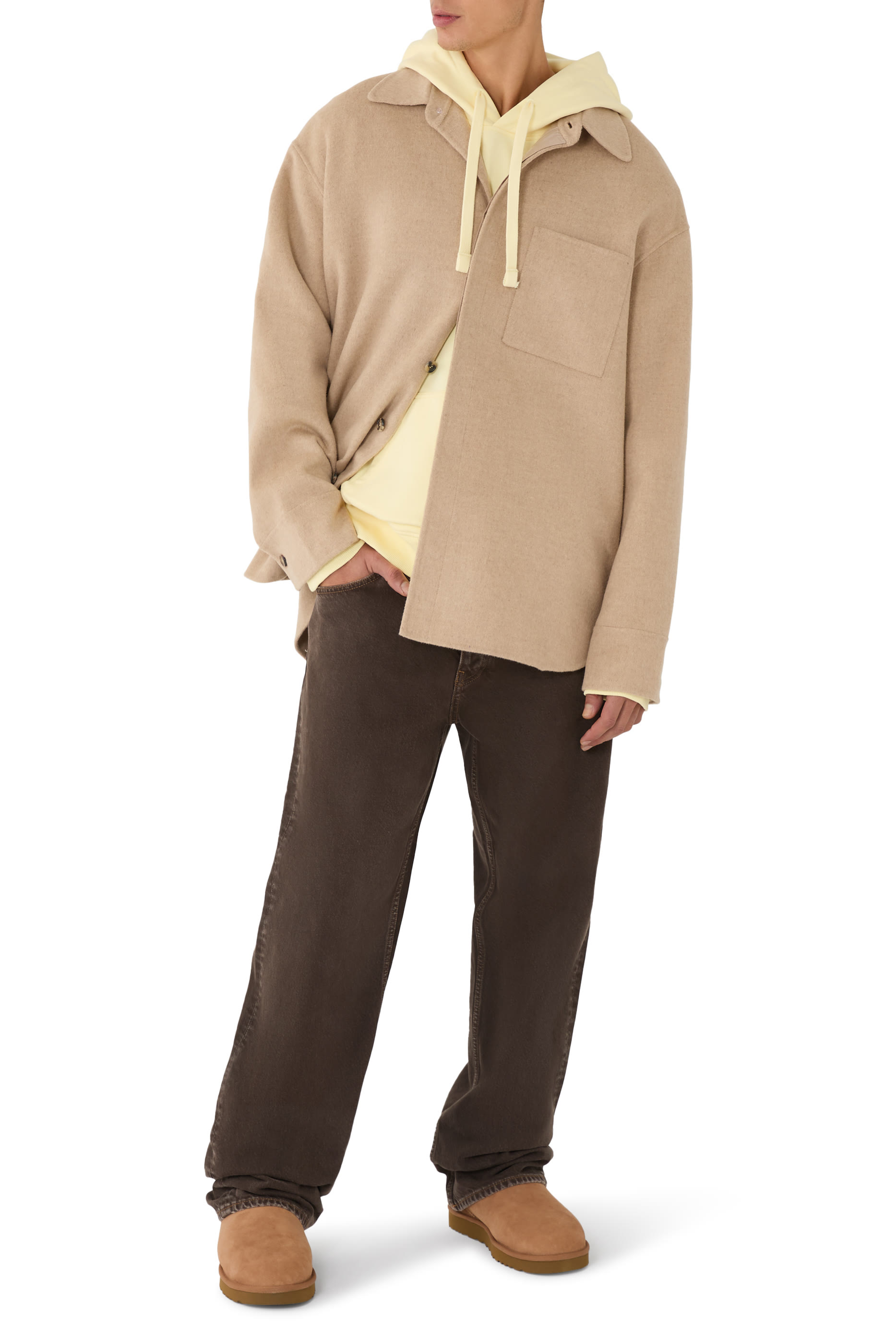 حذاء بوت كلاسيكي قصير للرجال