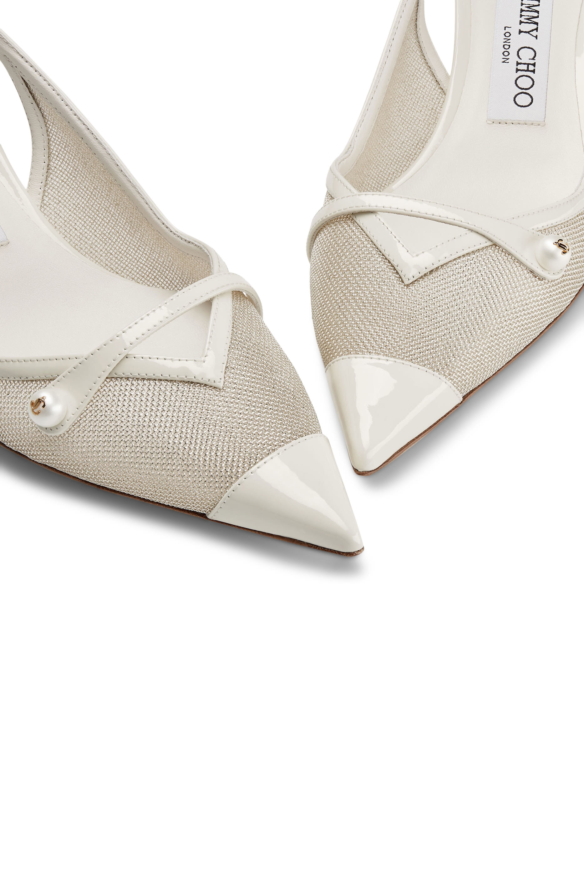 حذاء كلاسيكي أميتا 45 بسير خلفي قماش شبكي