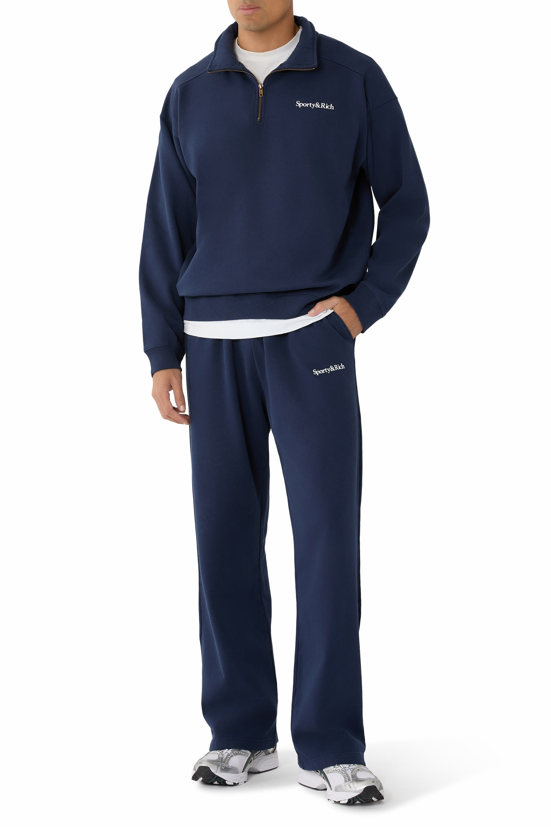 كنزة بلاي تنس بياقة ضيقة