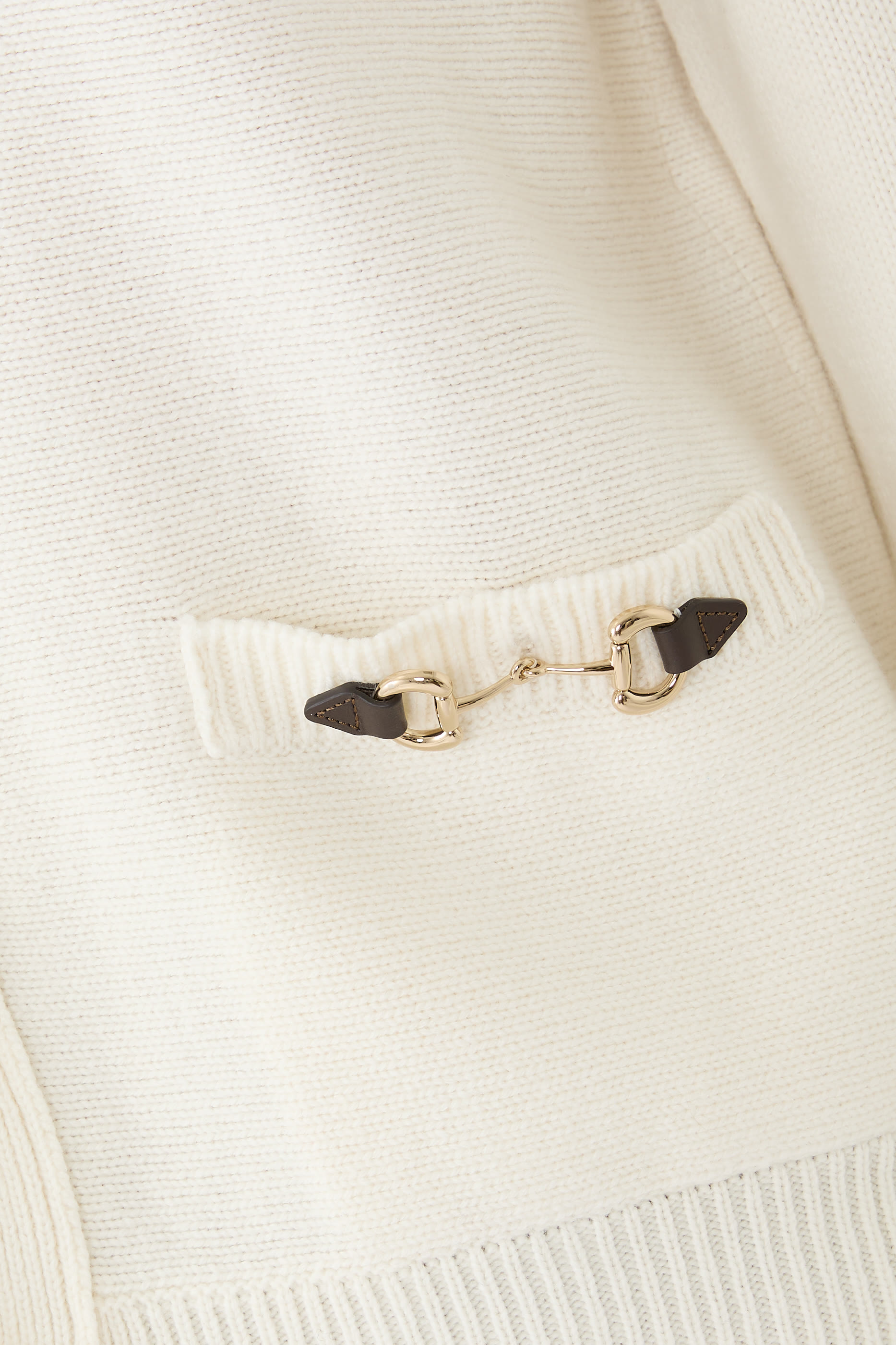 كارديجان بحلية لجام الحصان صوف وكشمير