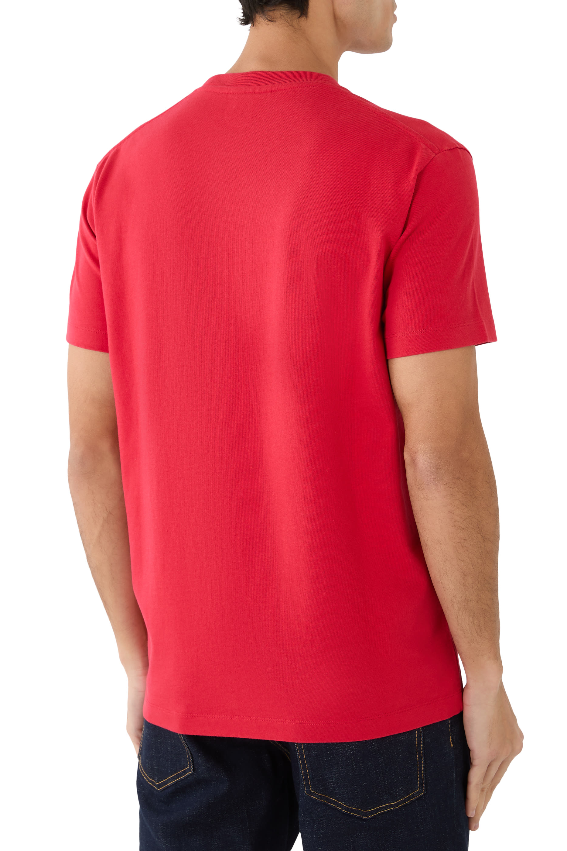 تيشيرت بقصة مريحة ونقشة ميلانو