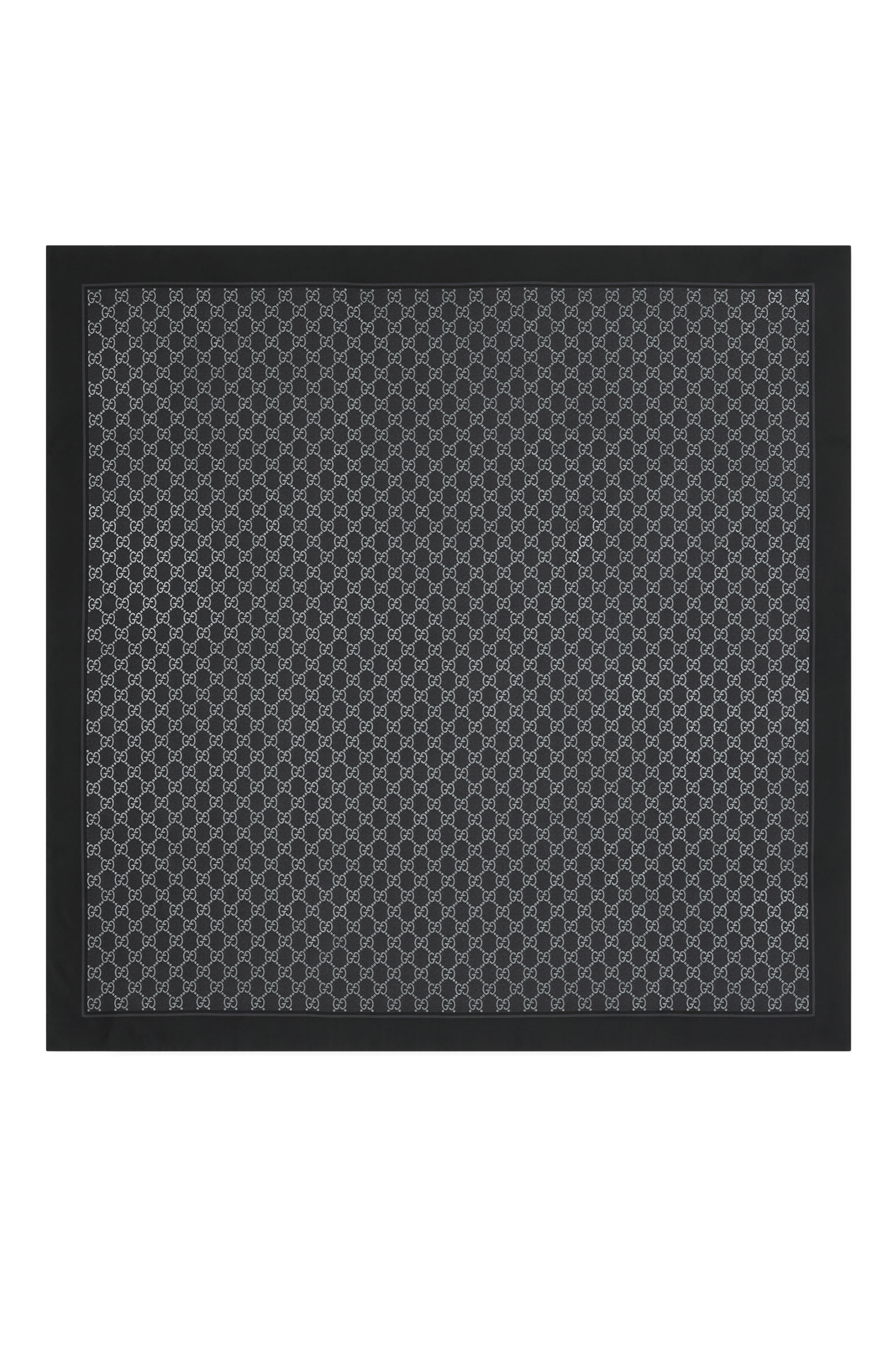 Printed Silk Carr&eacute;