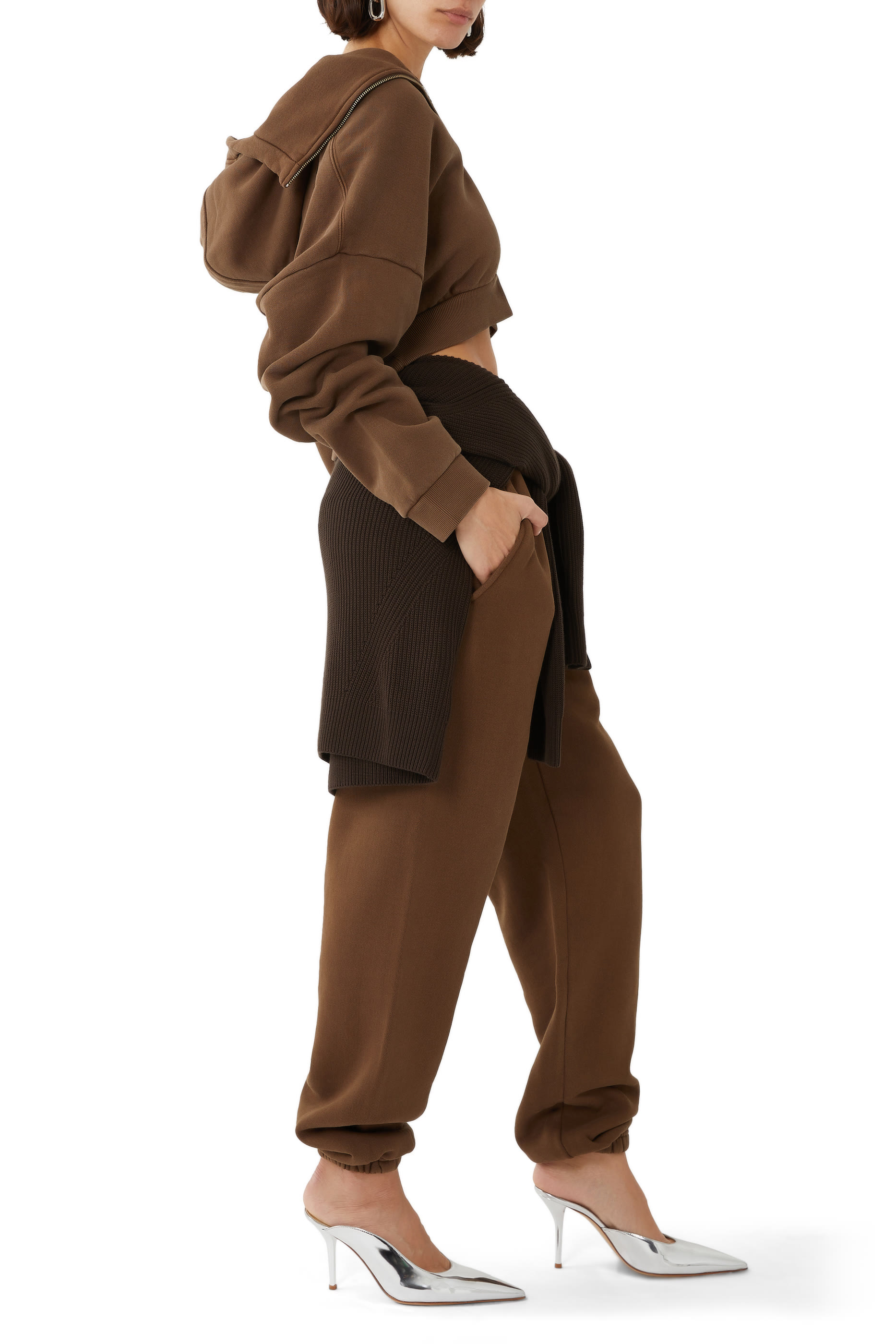 جاكيت برينات قصير بسحاب