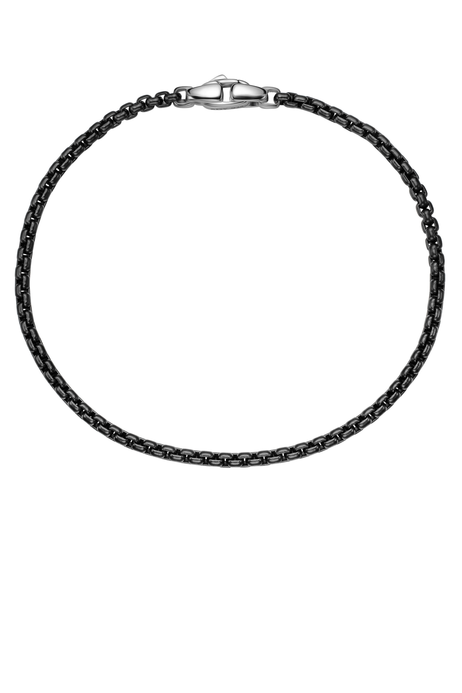 سوار بحلقات مربعة، ستانلس ستيل وفضة إسترلينية