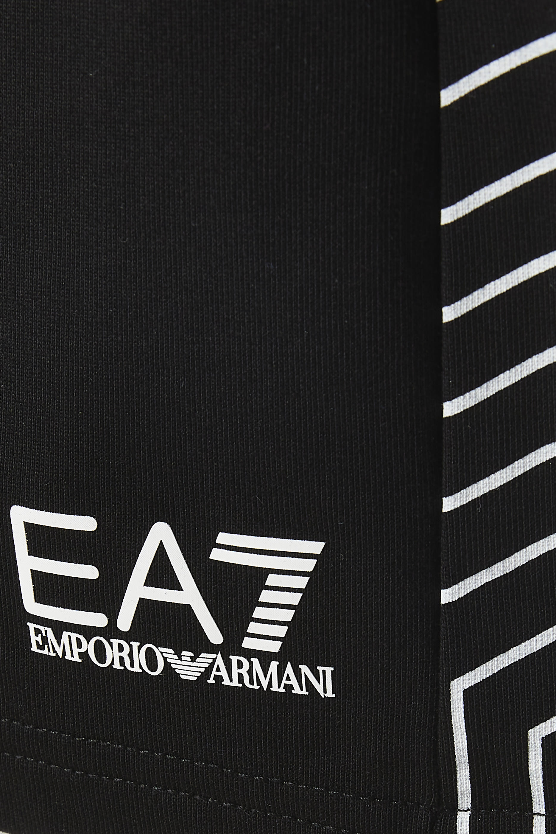 شورت بشريط بشعار الماركة للأطفال