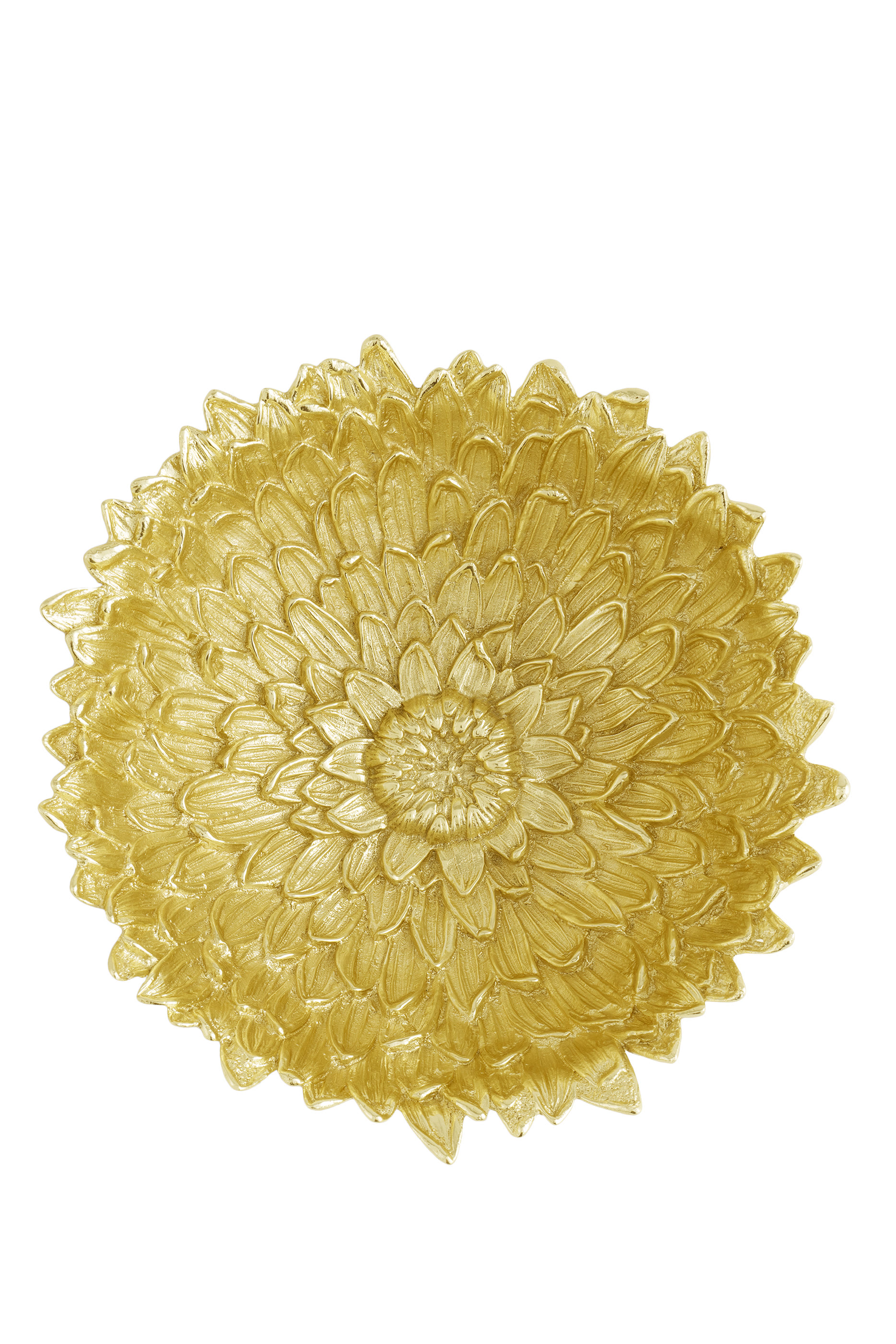 وعاء مصبوب بتصميم زهرة داليا