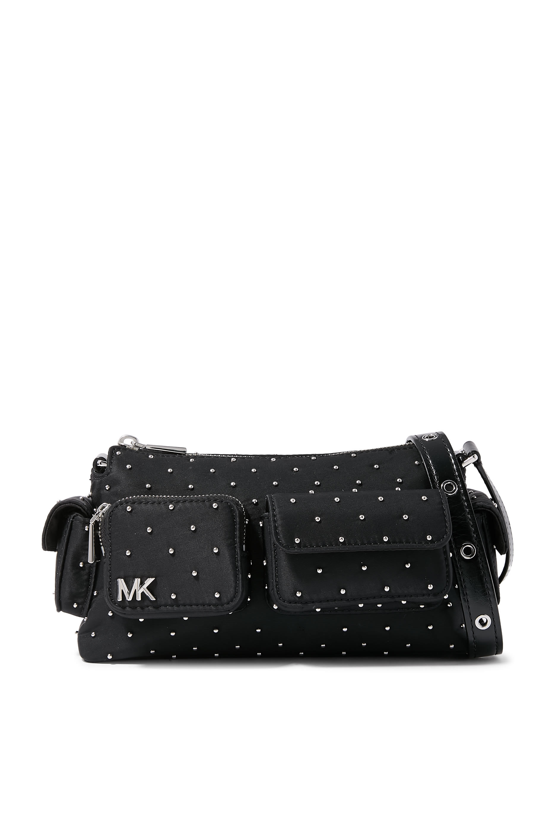 حقيبة كتف داكوتا صغيرة مرصعة بأحجار