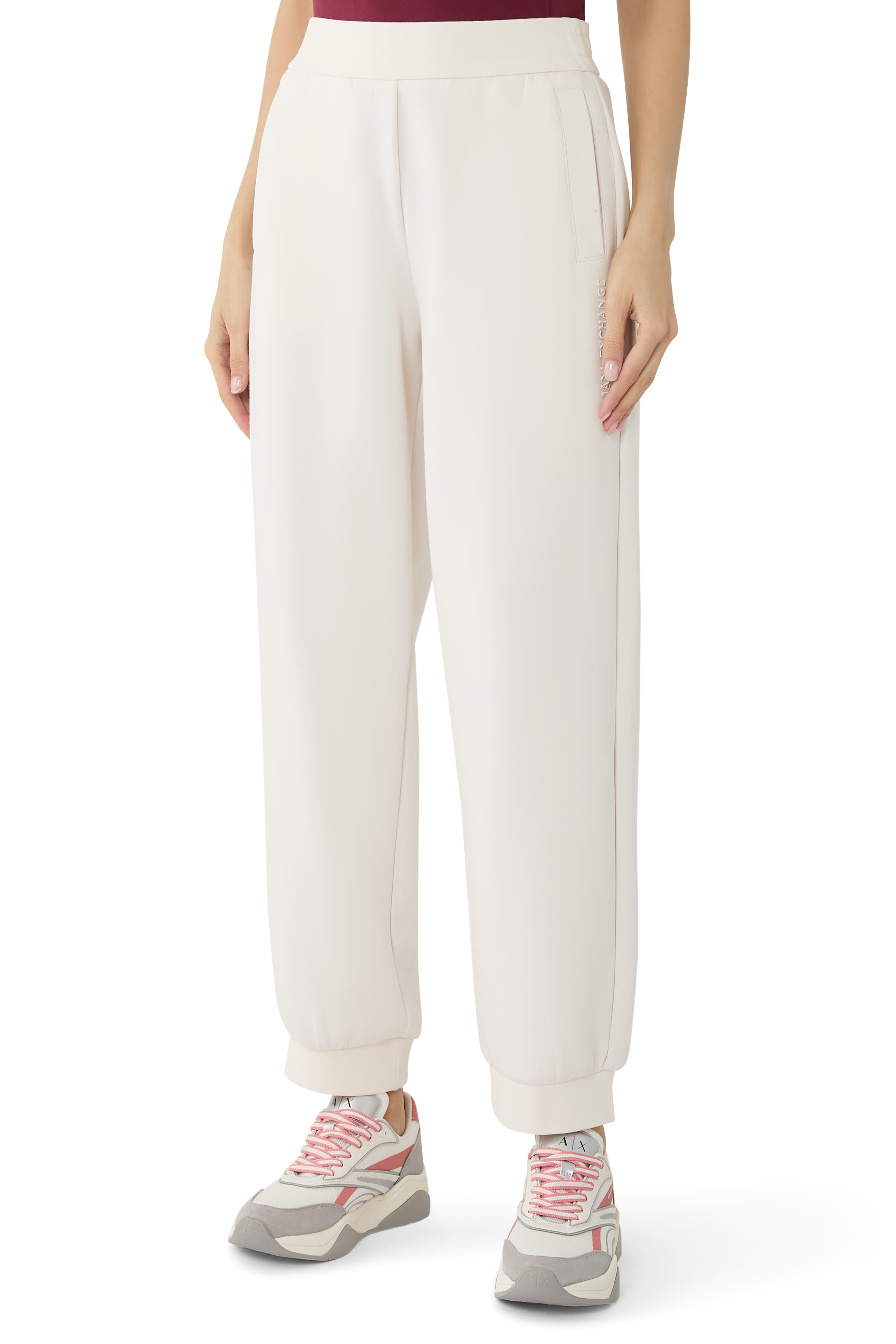 2-Pocket Logo Casual Pants