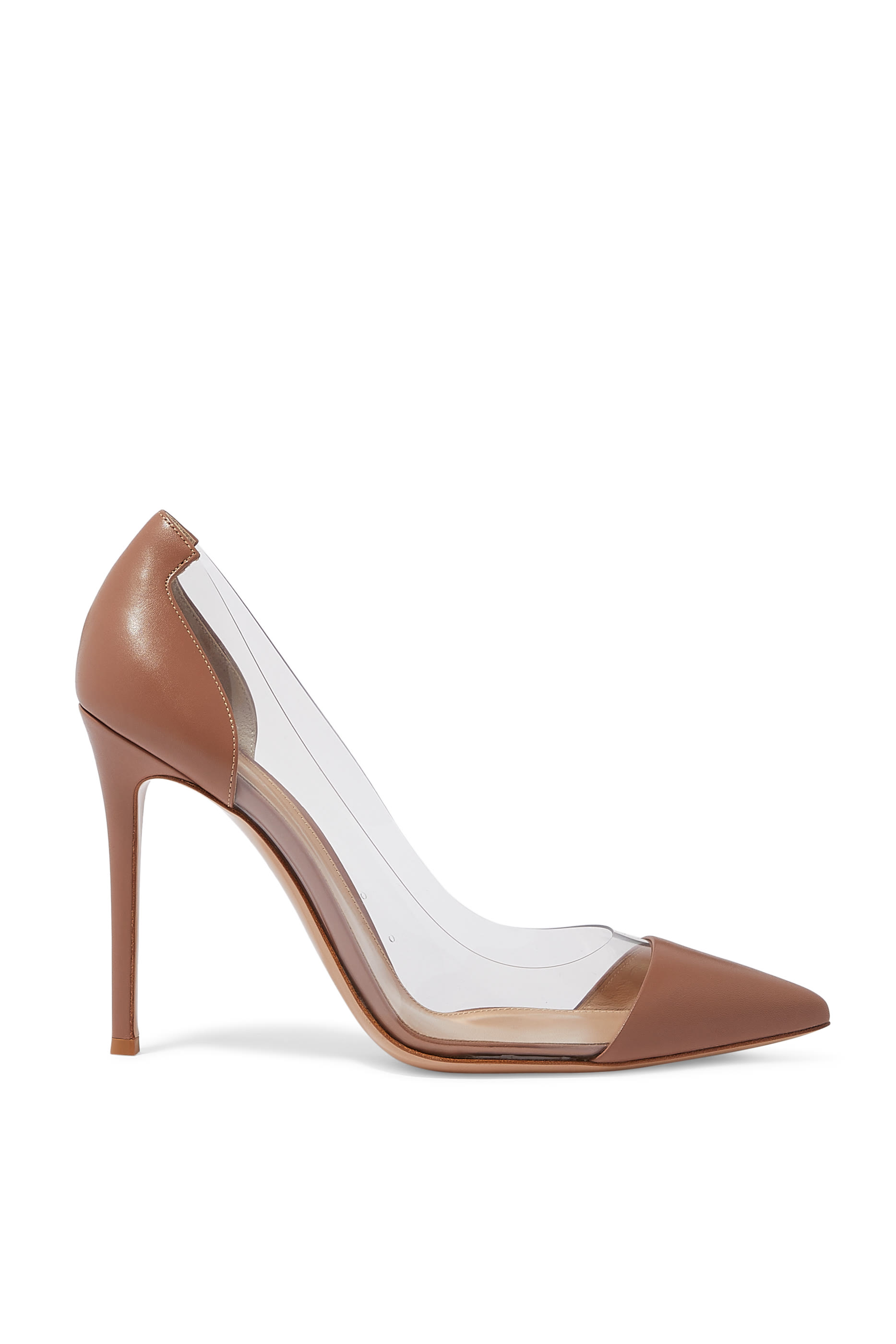 حذاء كلاسيك 105 جلد وأجزاء شفافة