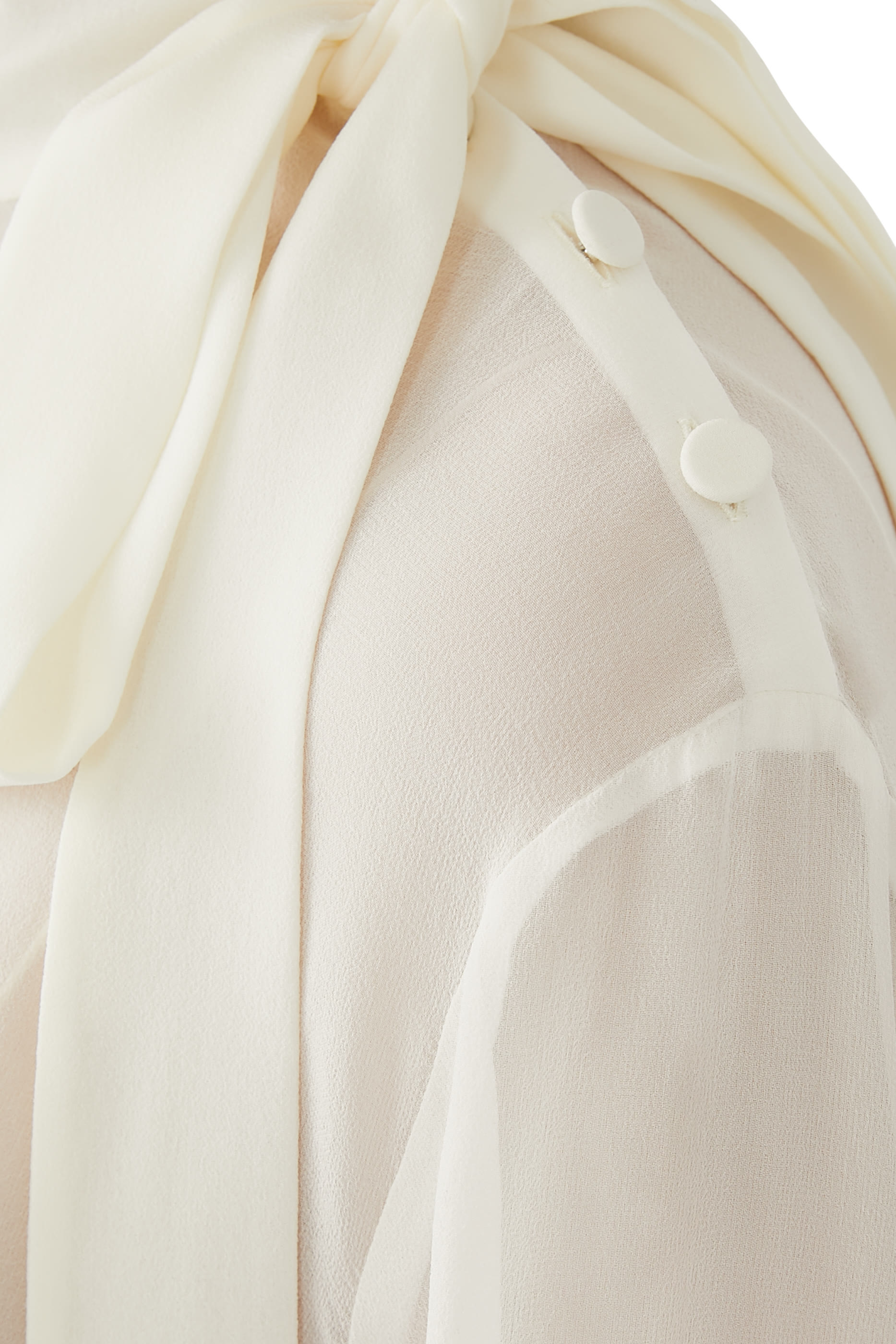 بلوزة حرير جورجيت