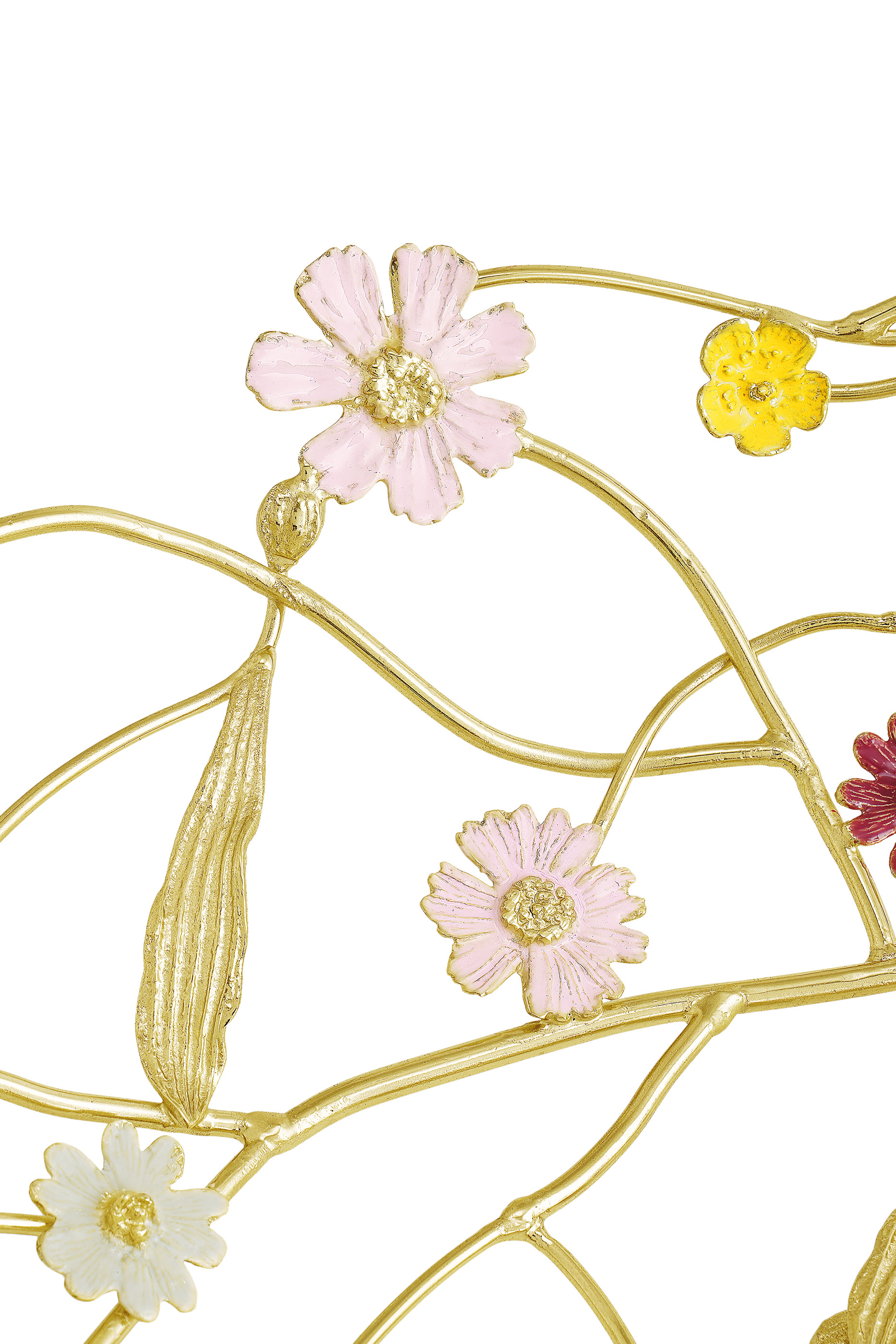 قطعة ديكور بتصميم سلة وايلد فلاورز