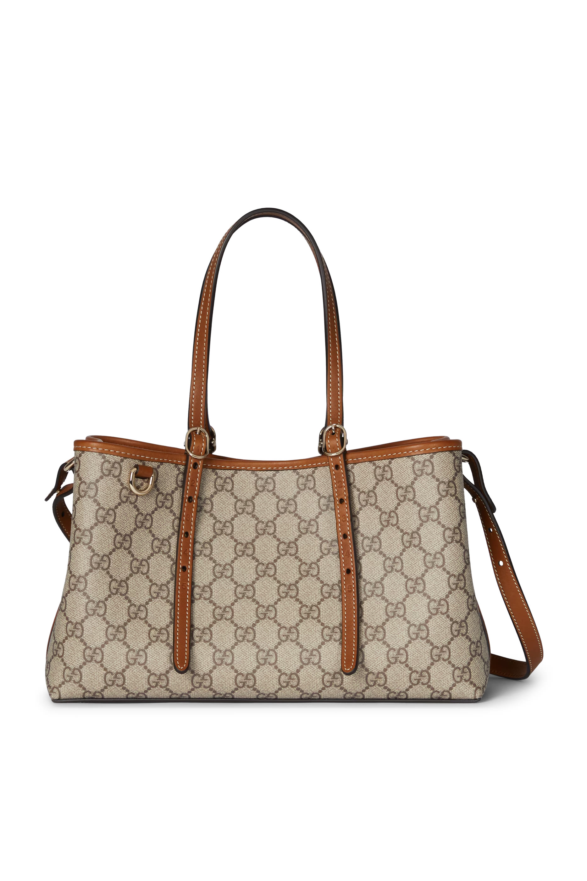 حقيبة يد صغيرة بنقشة حرفي شعار الماركة