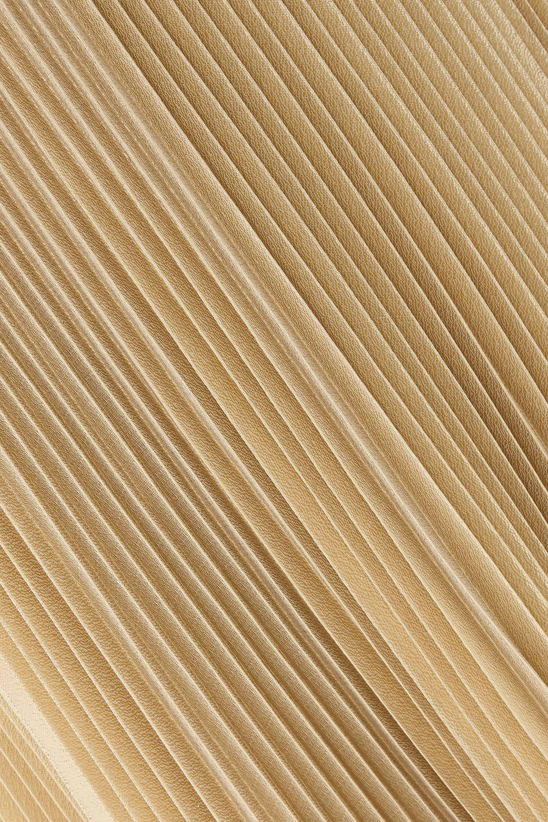 تنورة إيساي حرير لامع