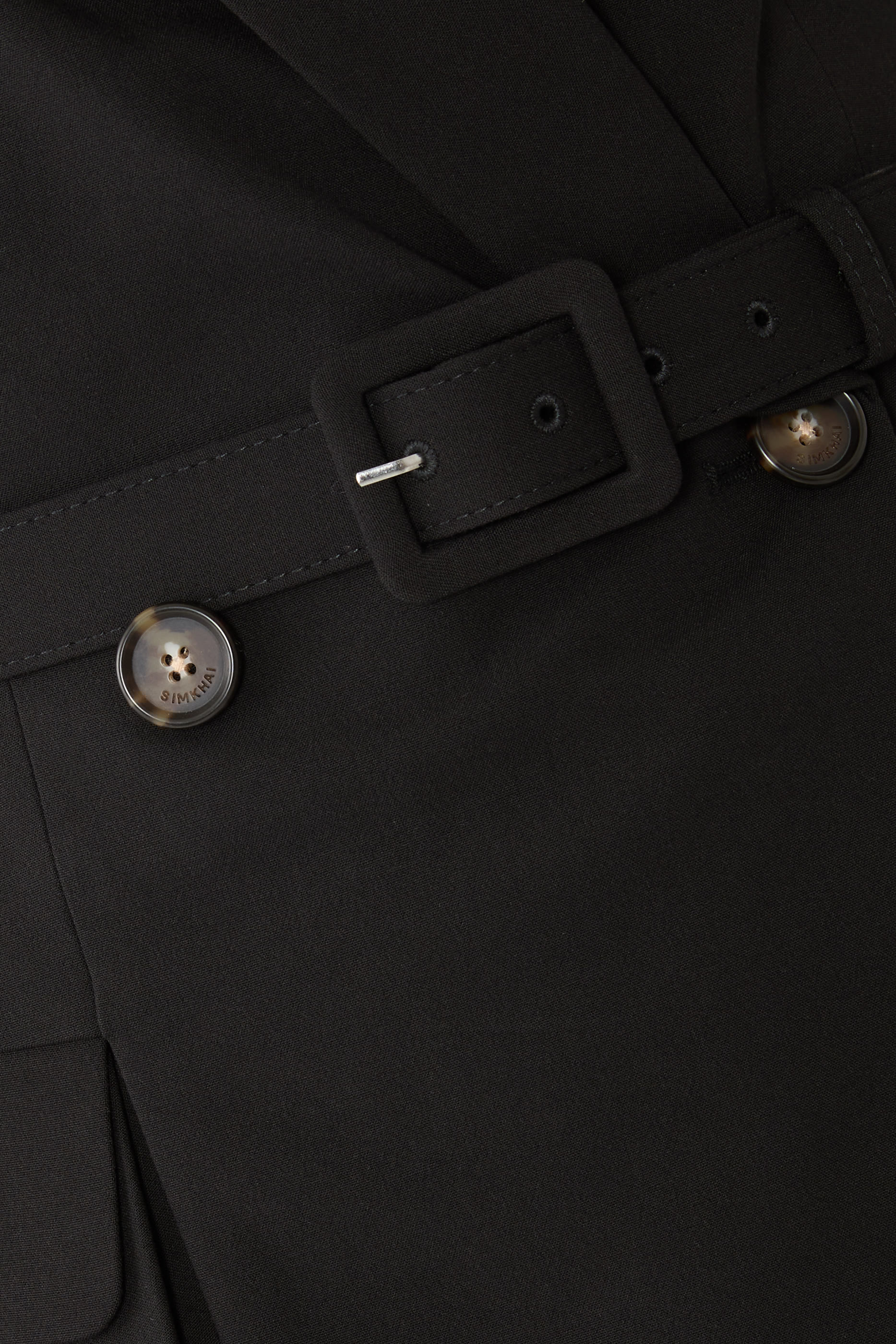 Alexandra Pleated Blazer Midi Dress