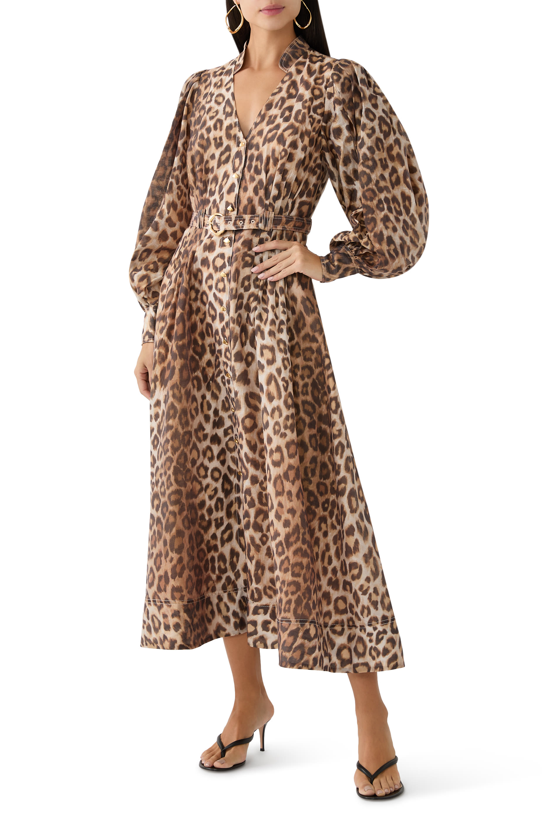 فستان إيزابيلا بتصميم قميص