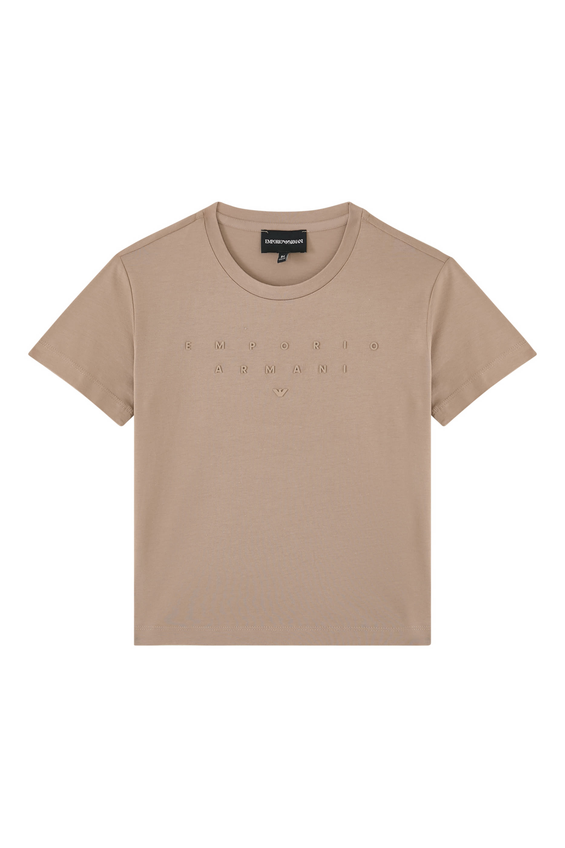 تيشيرت بشعار الماركة للأطفال null