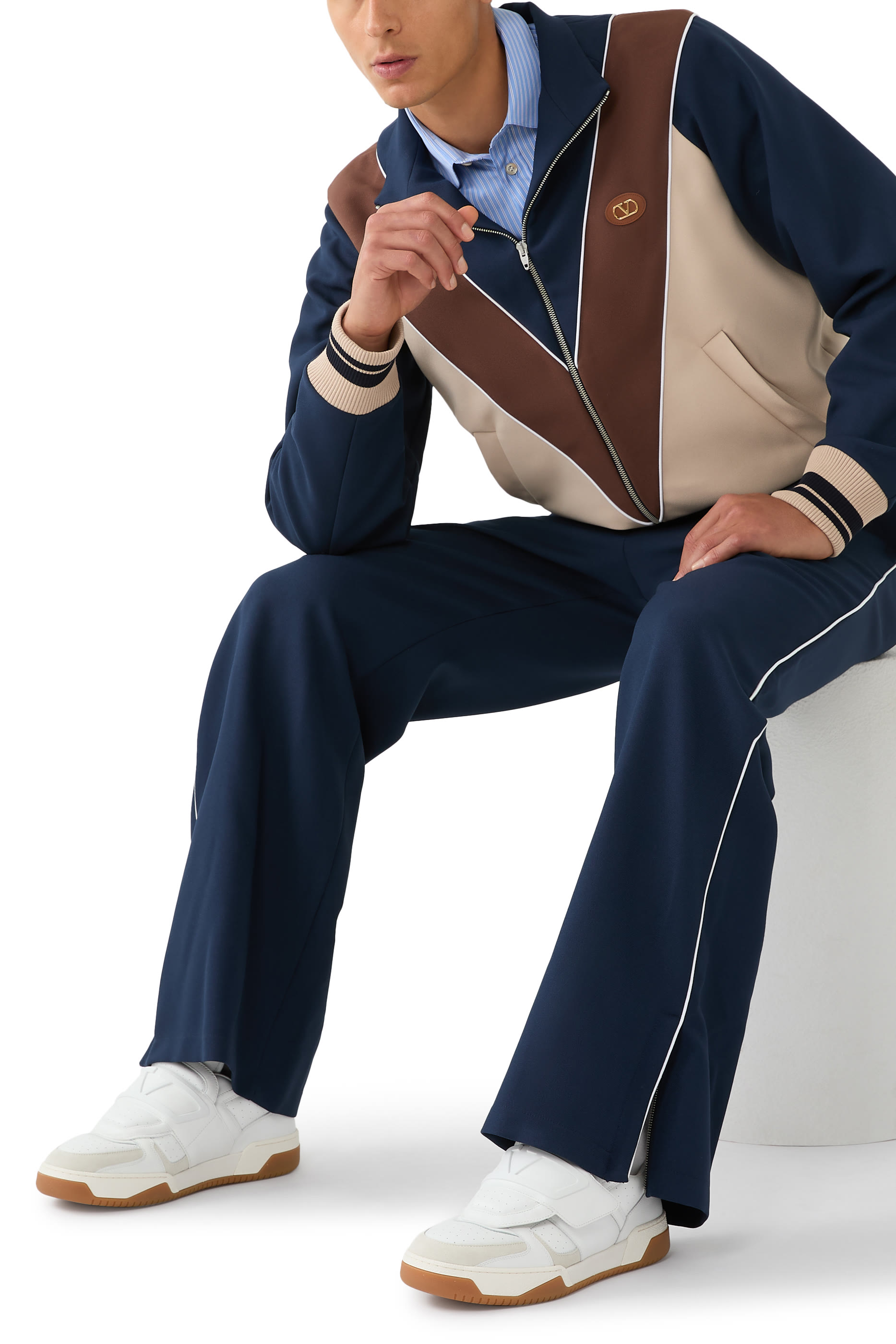 سنيكرز جوي دو جوير بكاحل منخفض جلد عجل نابا