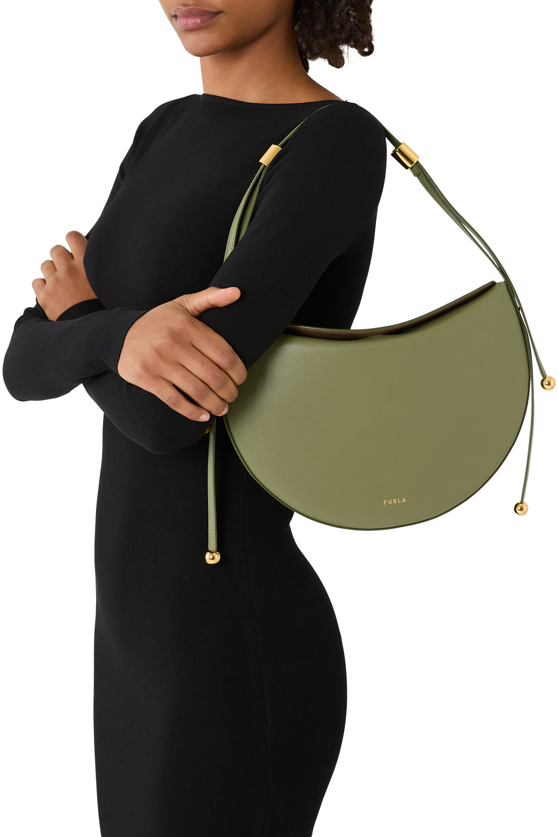 حقيبة كتف مون ستون متوسطة