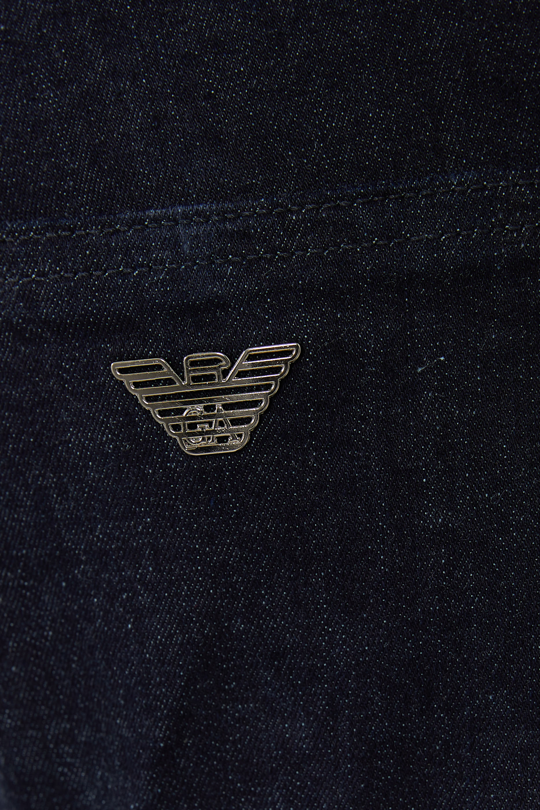 بنطال جينز بقصة ساق مستقيمة قطن دنيم