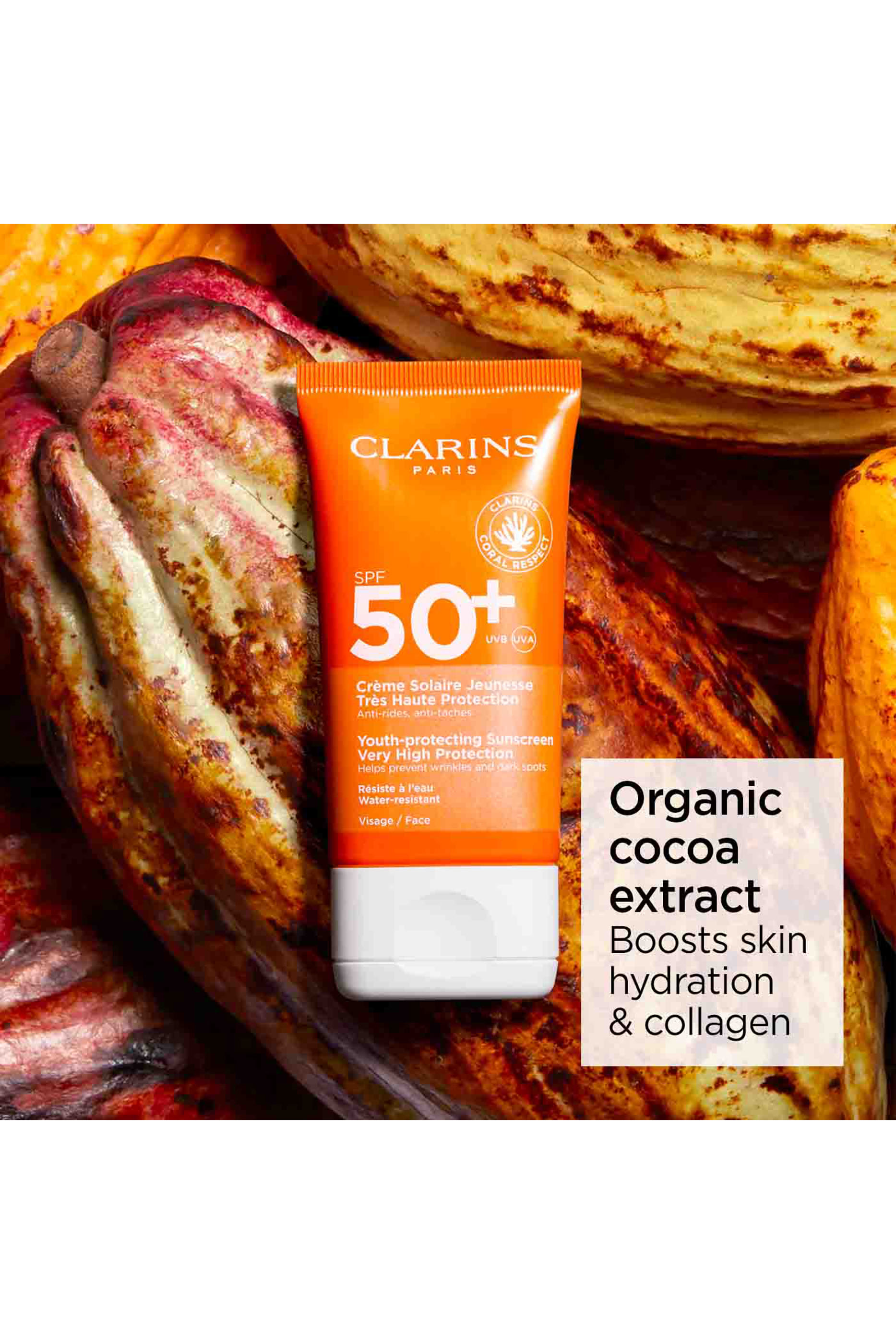 كريم للوجه للوقاية الشمس مع عامل الحماية SPF50&rlm;