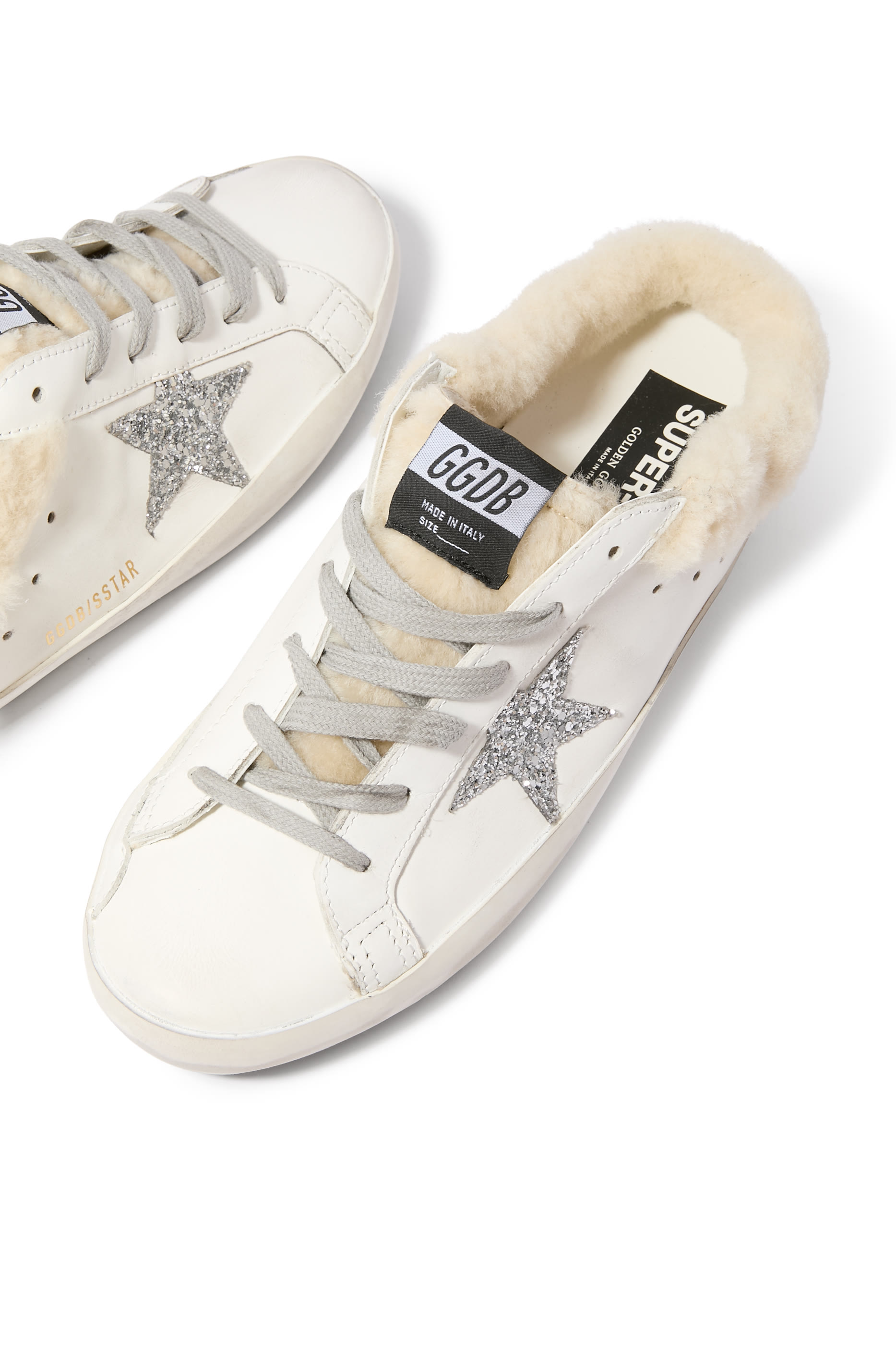 حذاء سوبر ستار مفتوح من الخلف