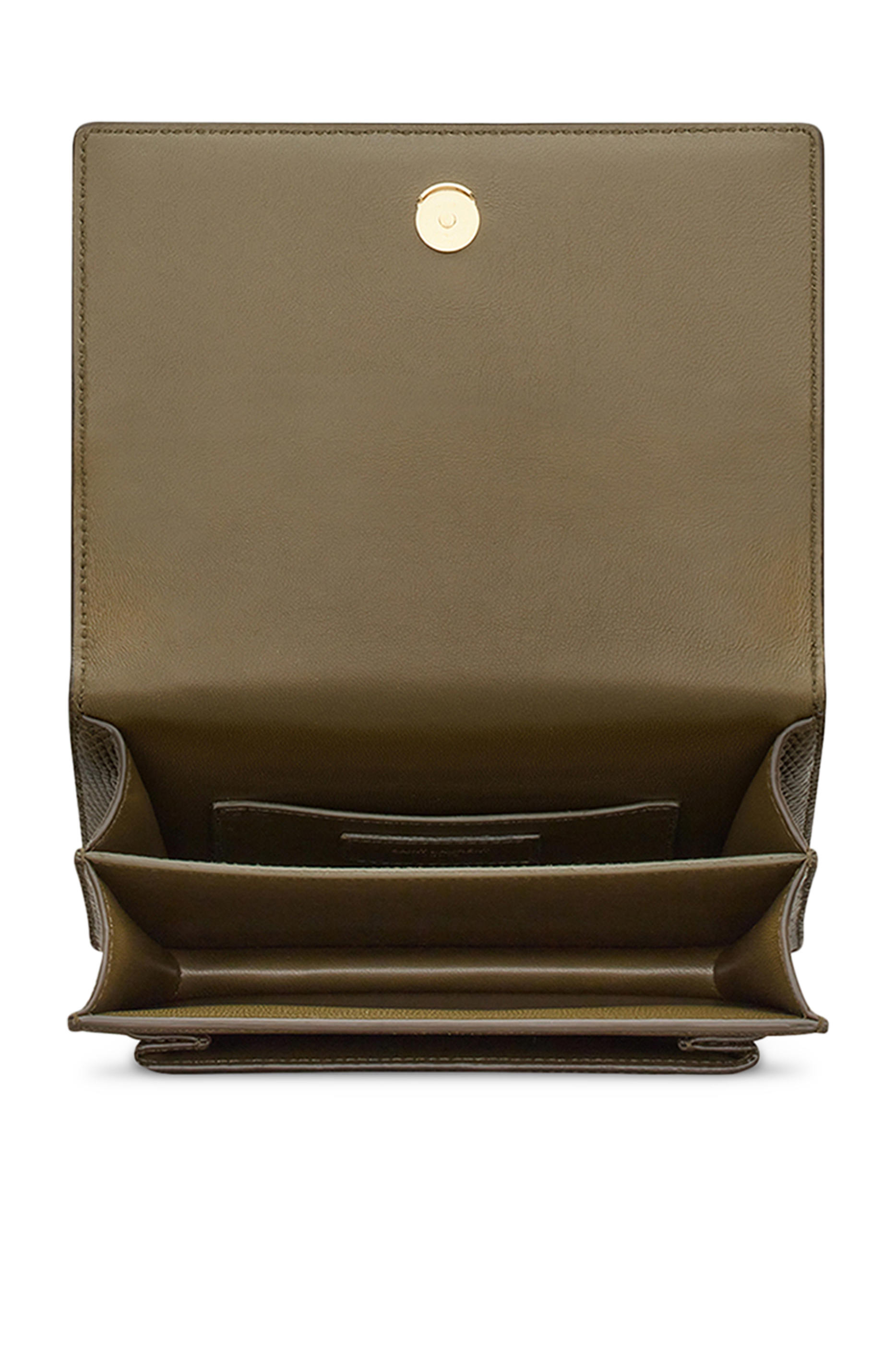 حقيبة كروس سن ست جلد بنقشة جلد تمساح