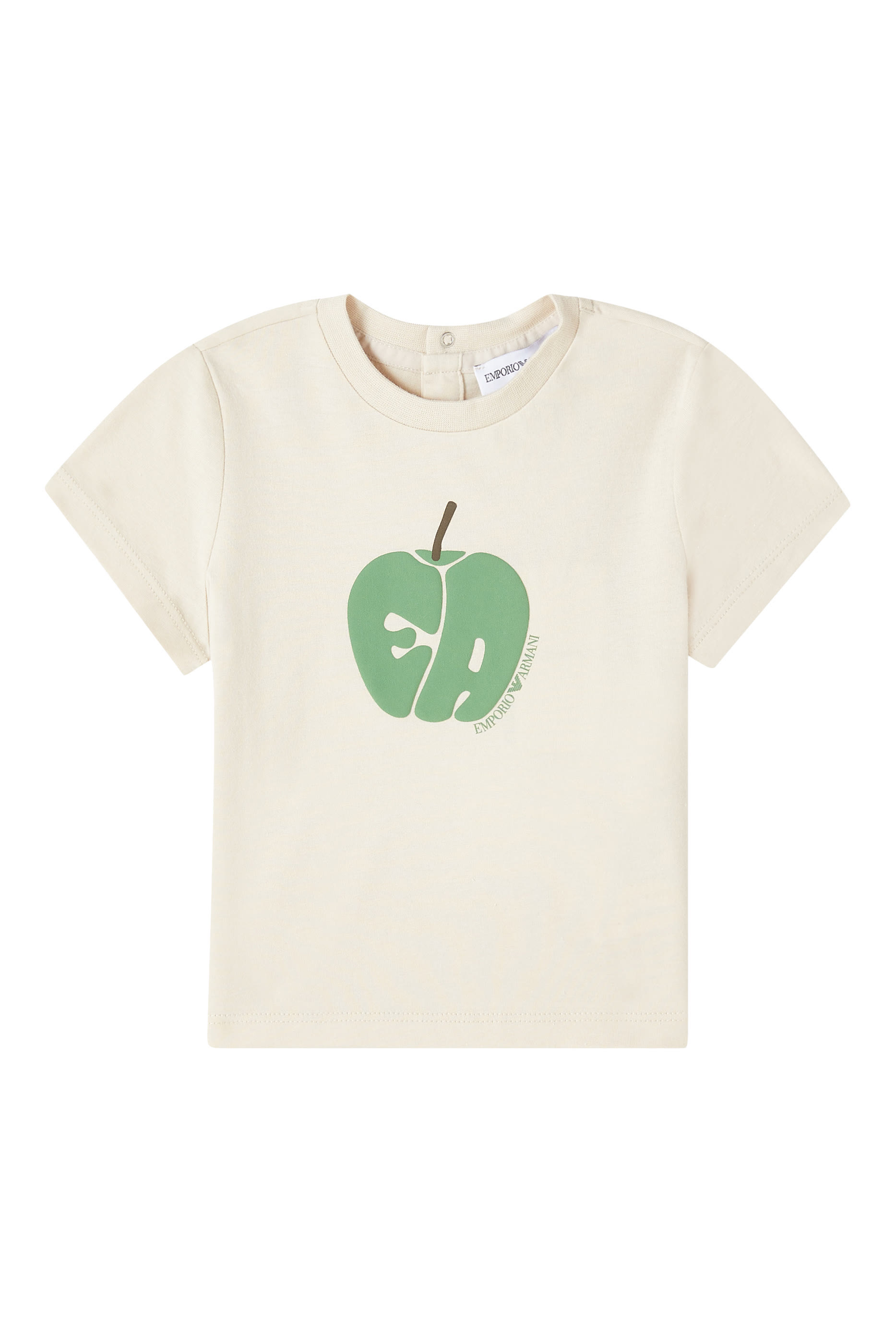 تيشيرت بشعار الماركة للأطفال