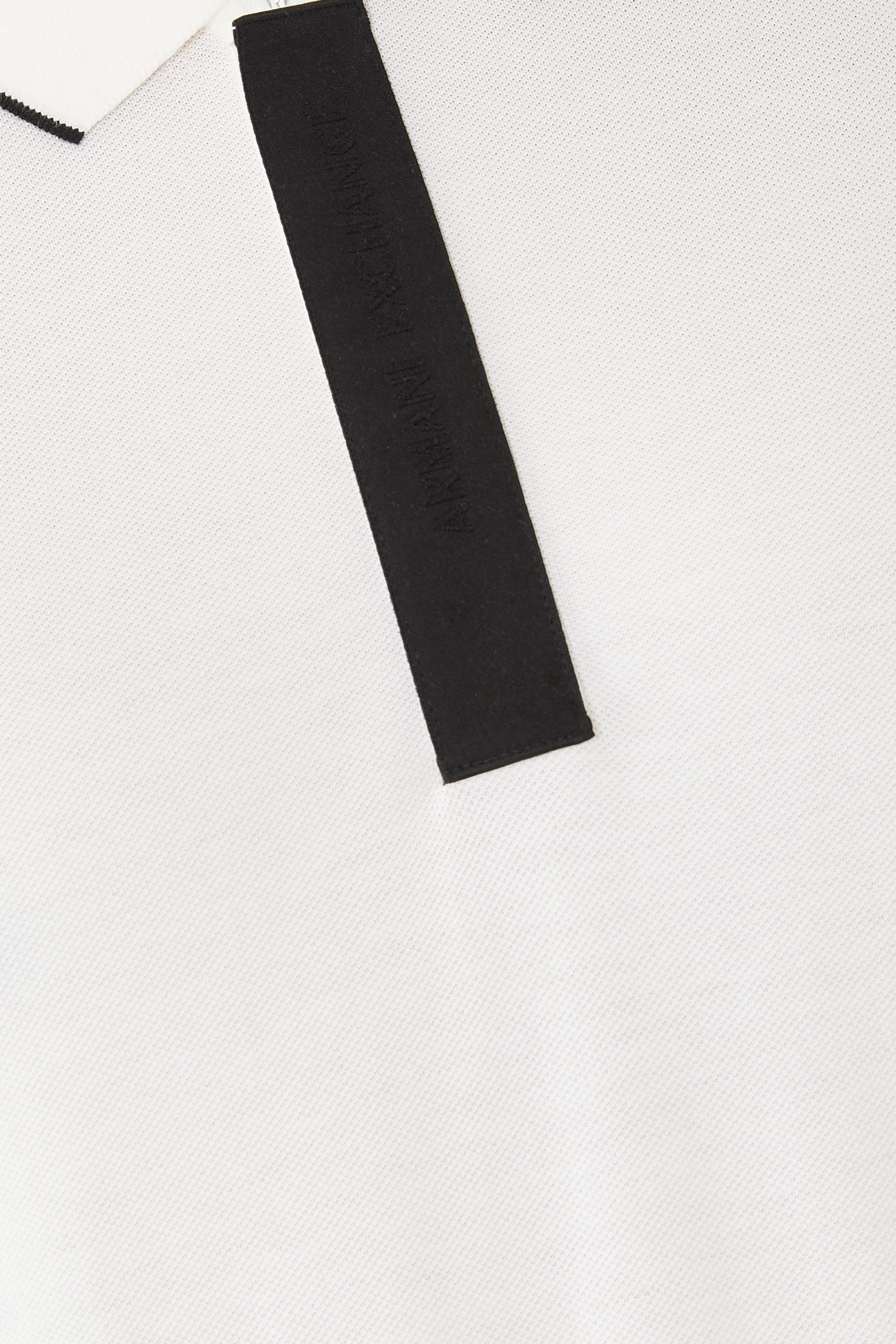  Slim Fit Polo with Button Insert