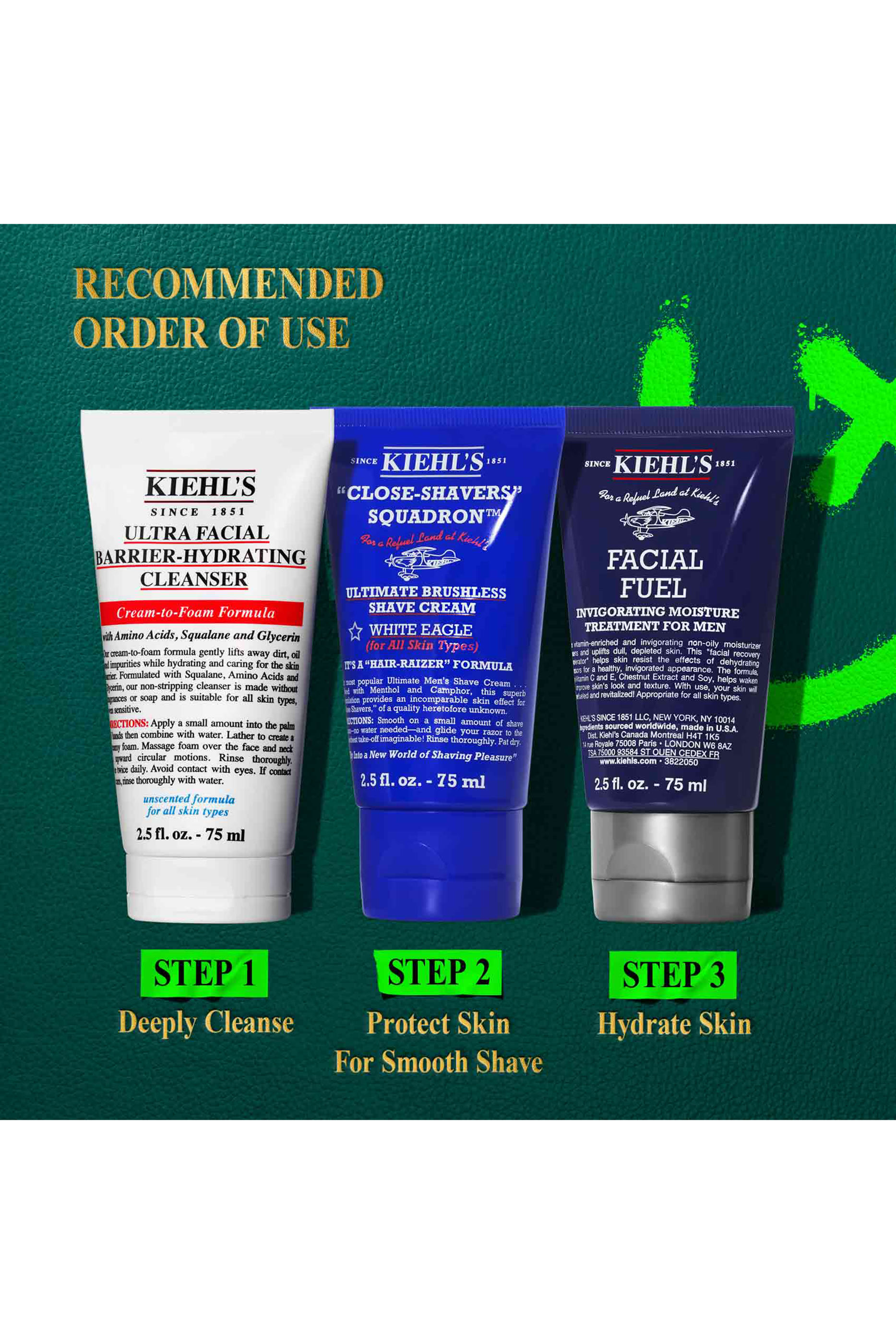 مجموعة هدية يور 5 اوكلوك شادو للحلاقة