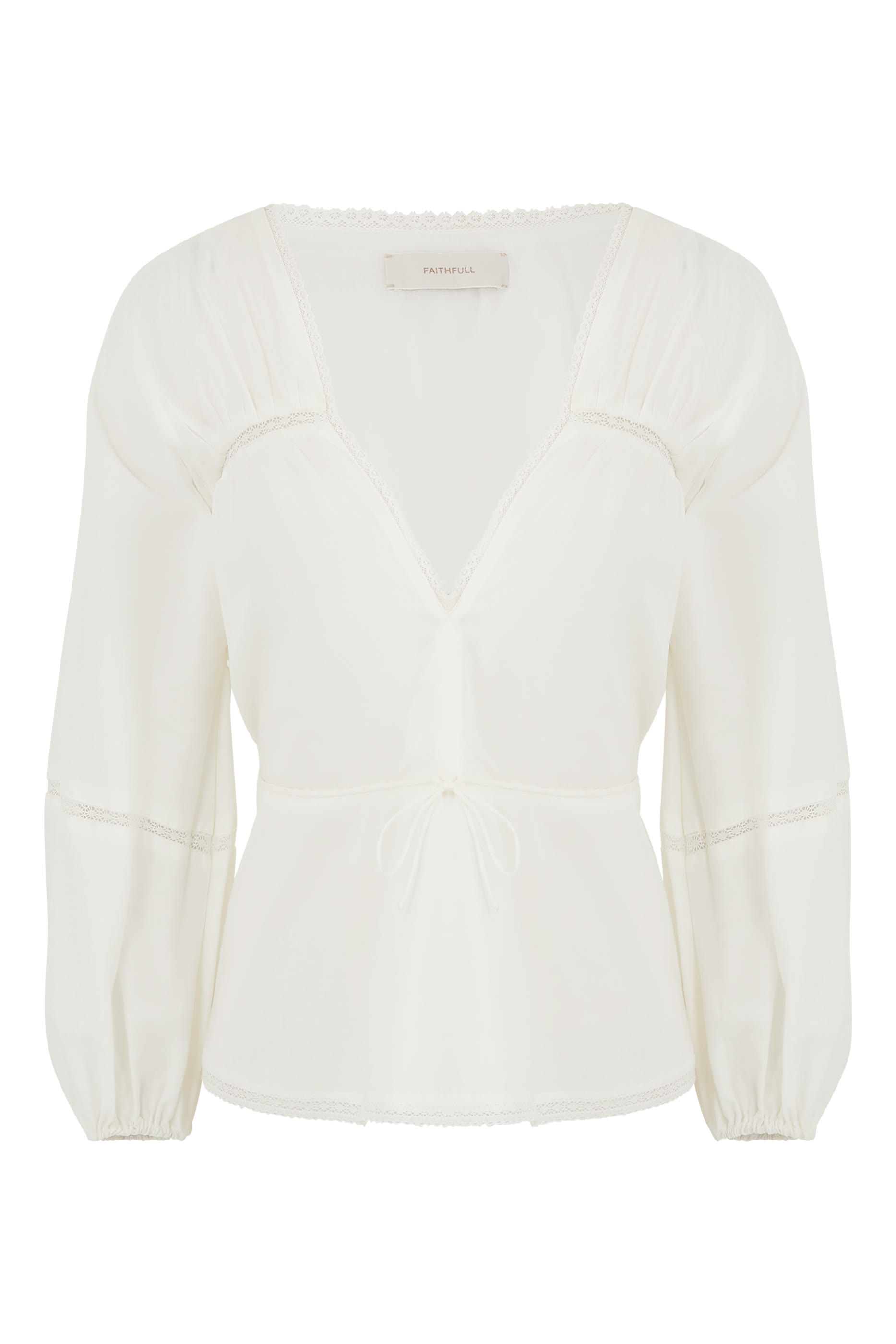 بلوزة ديكو بأكمام طويلة