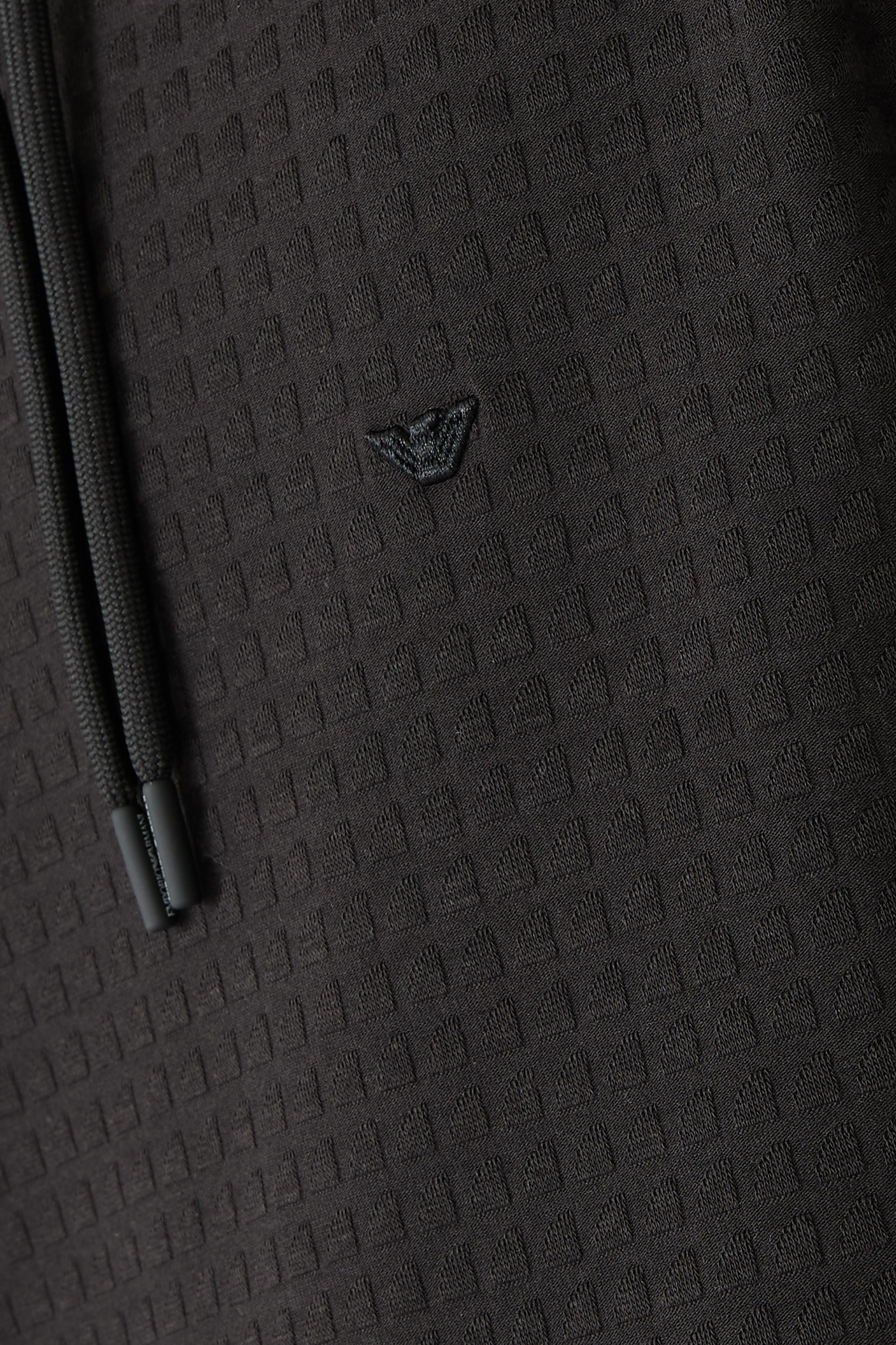 سويت شيرت بقصة فضفاضة وغطاء رأس جيرسيه