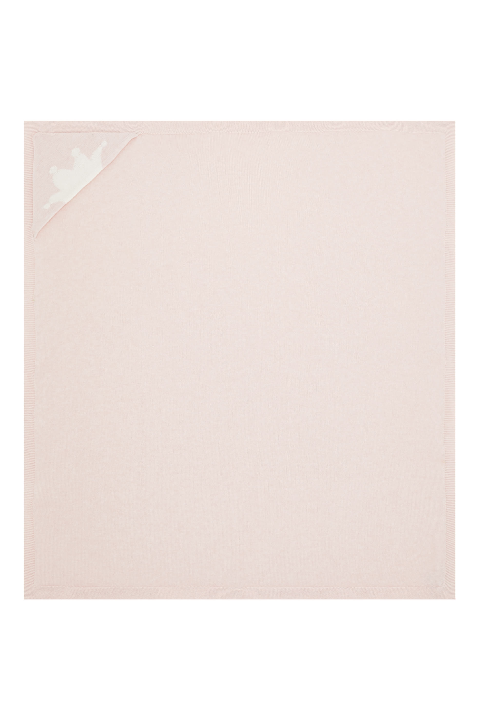 بطانية منسوجة بنقشة تاج