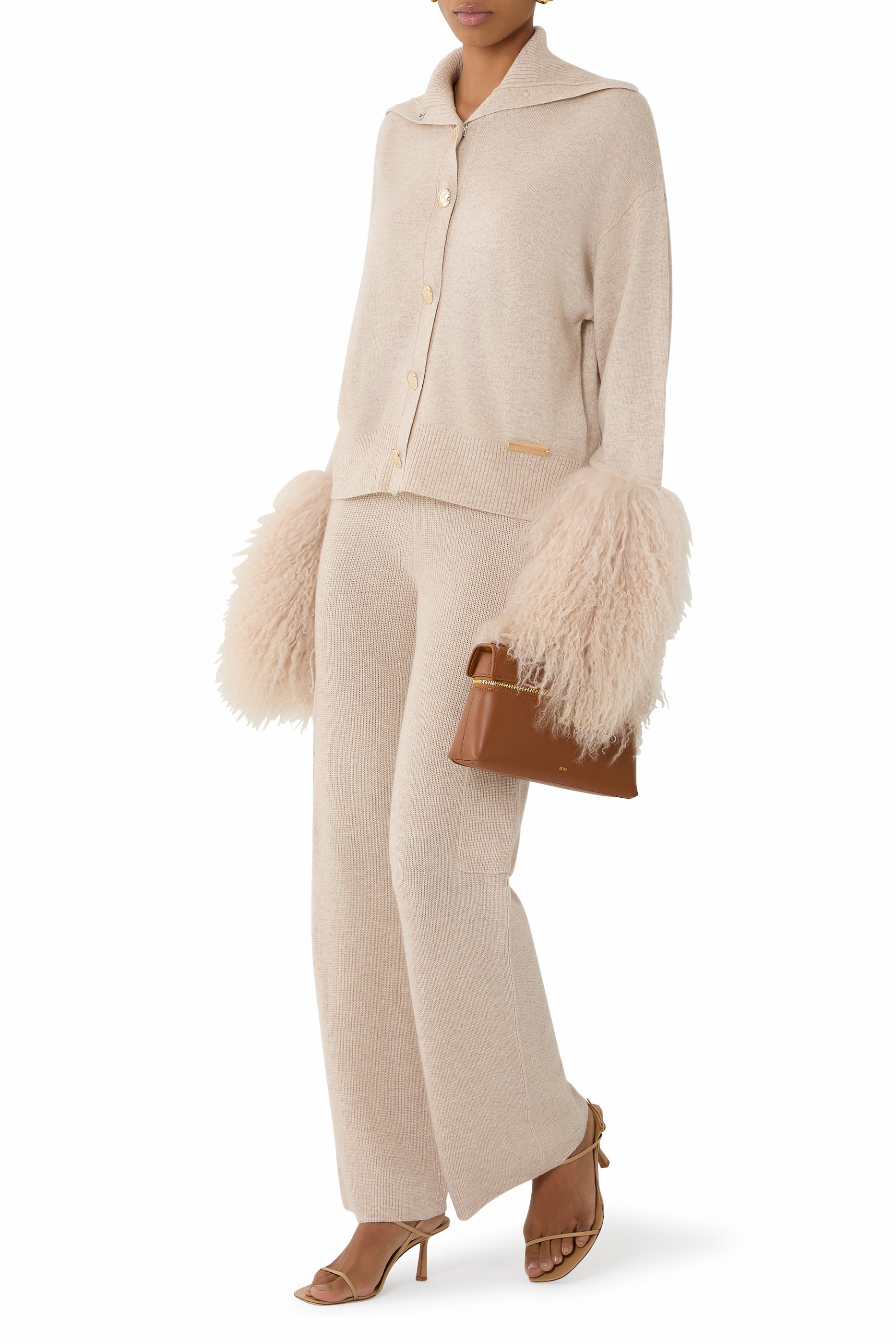 بنطال كارغو بتفاصيل أزرار