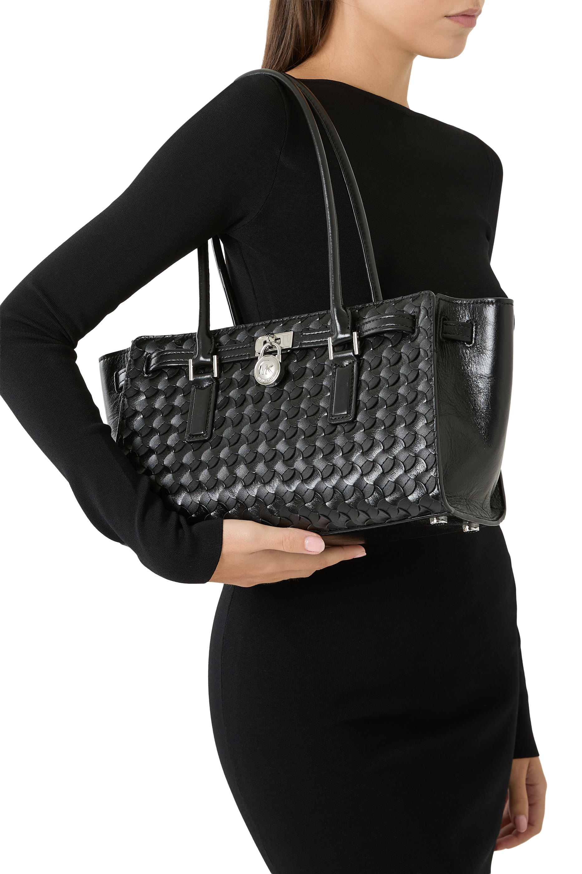 حقيبة ساتشيل هاملتون مودرن صغيرة مزينة بحلقات جلد