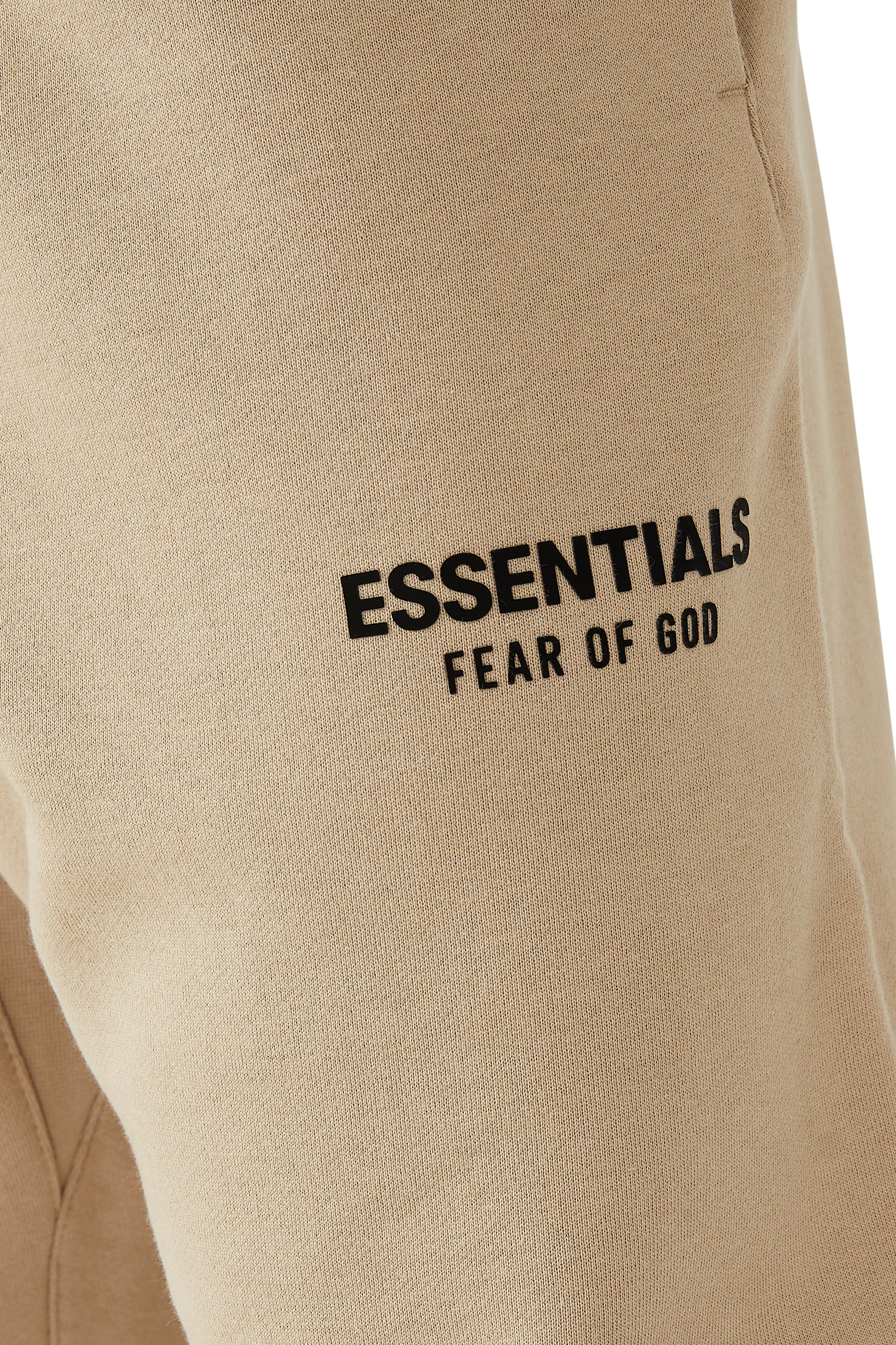 بنطال رياضي بشعار الماركة صوف