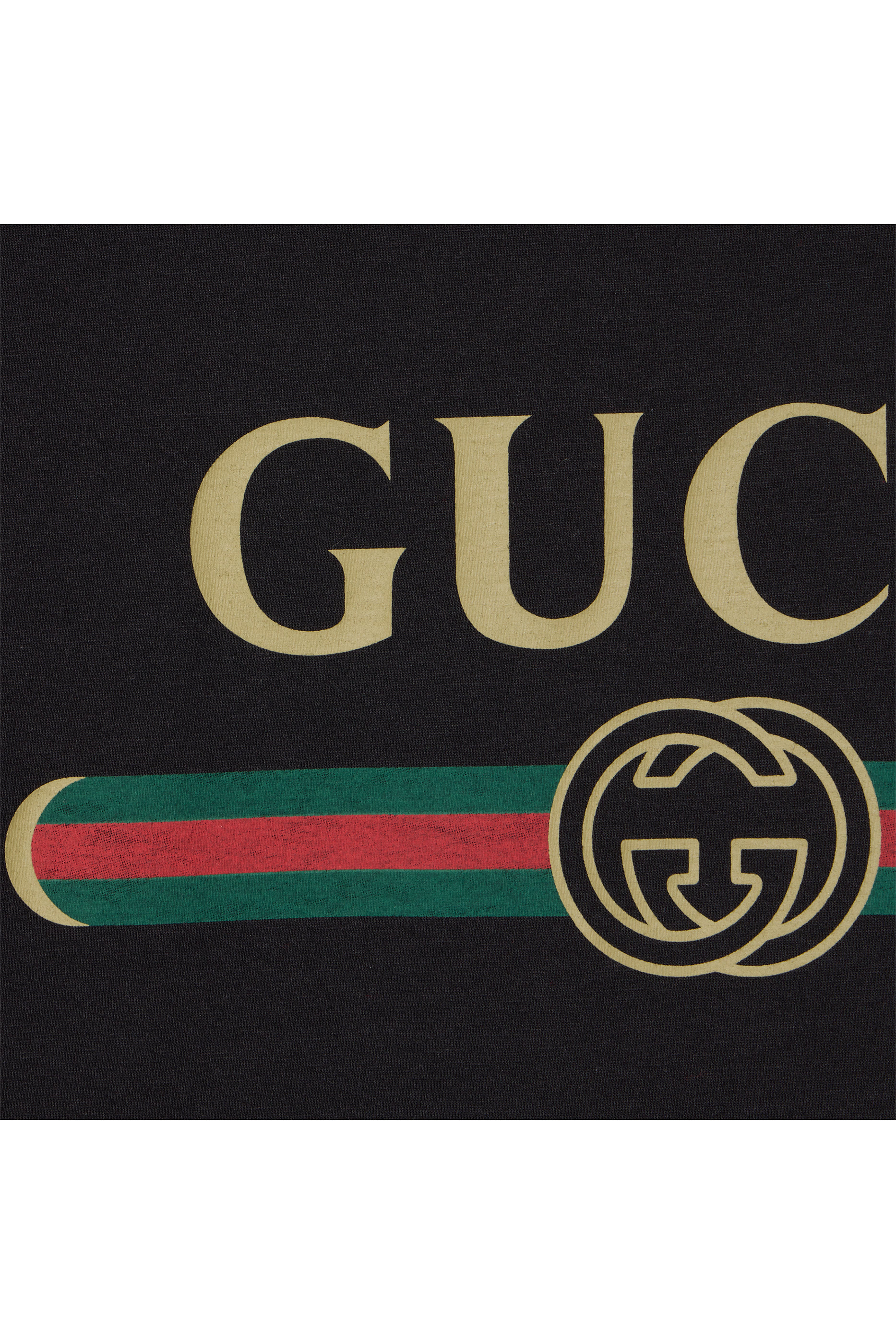 تيشيرت بشعار الماركة قطن جيرسيه وحرير