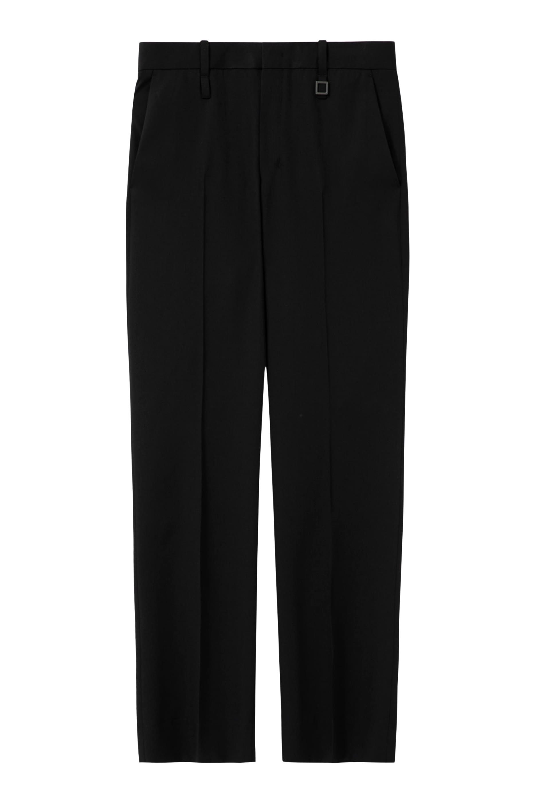 Wool Straight Pants