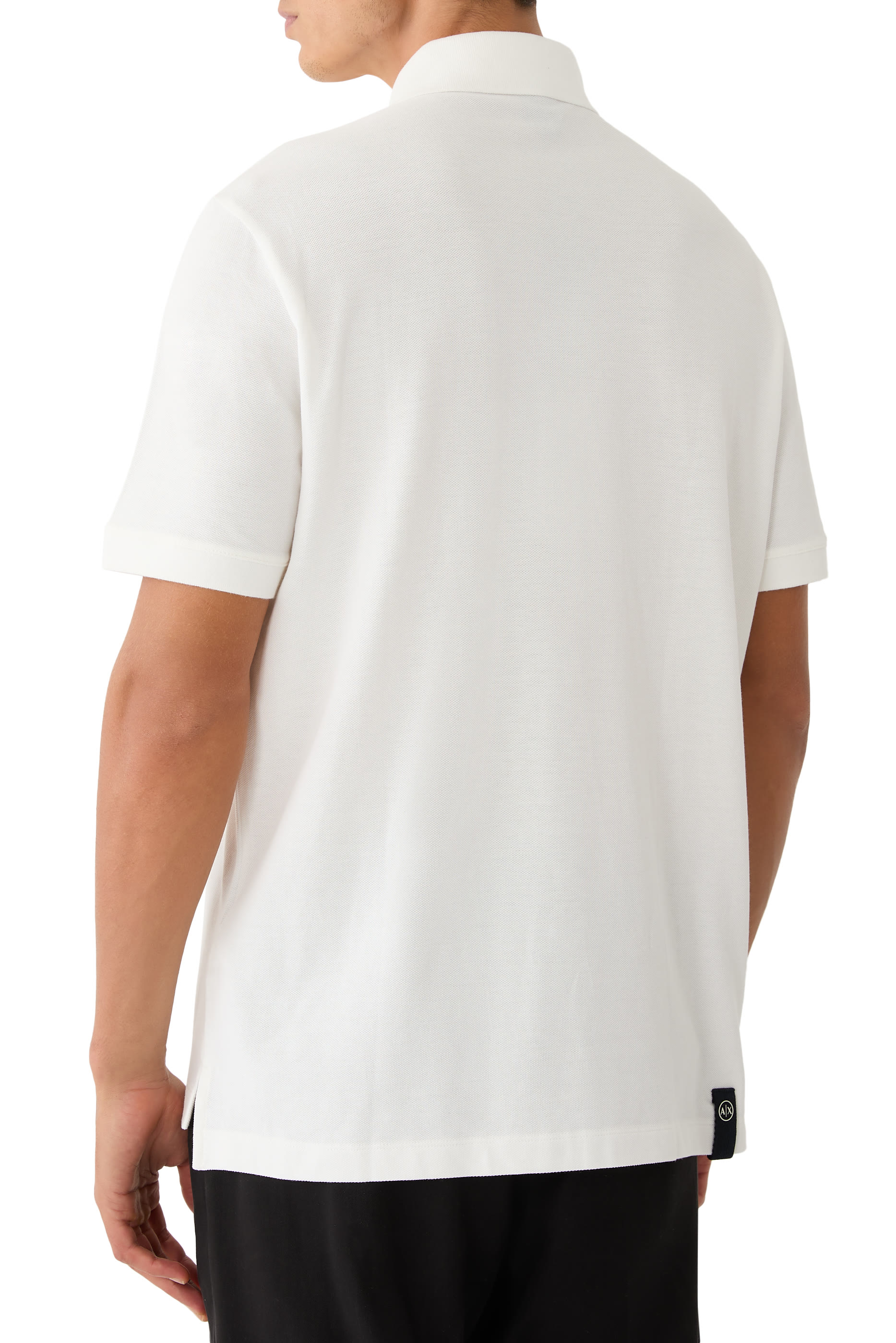 قميص بولو مارينا بجيب جانبي وشعار الماركة 