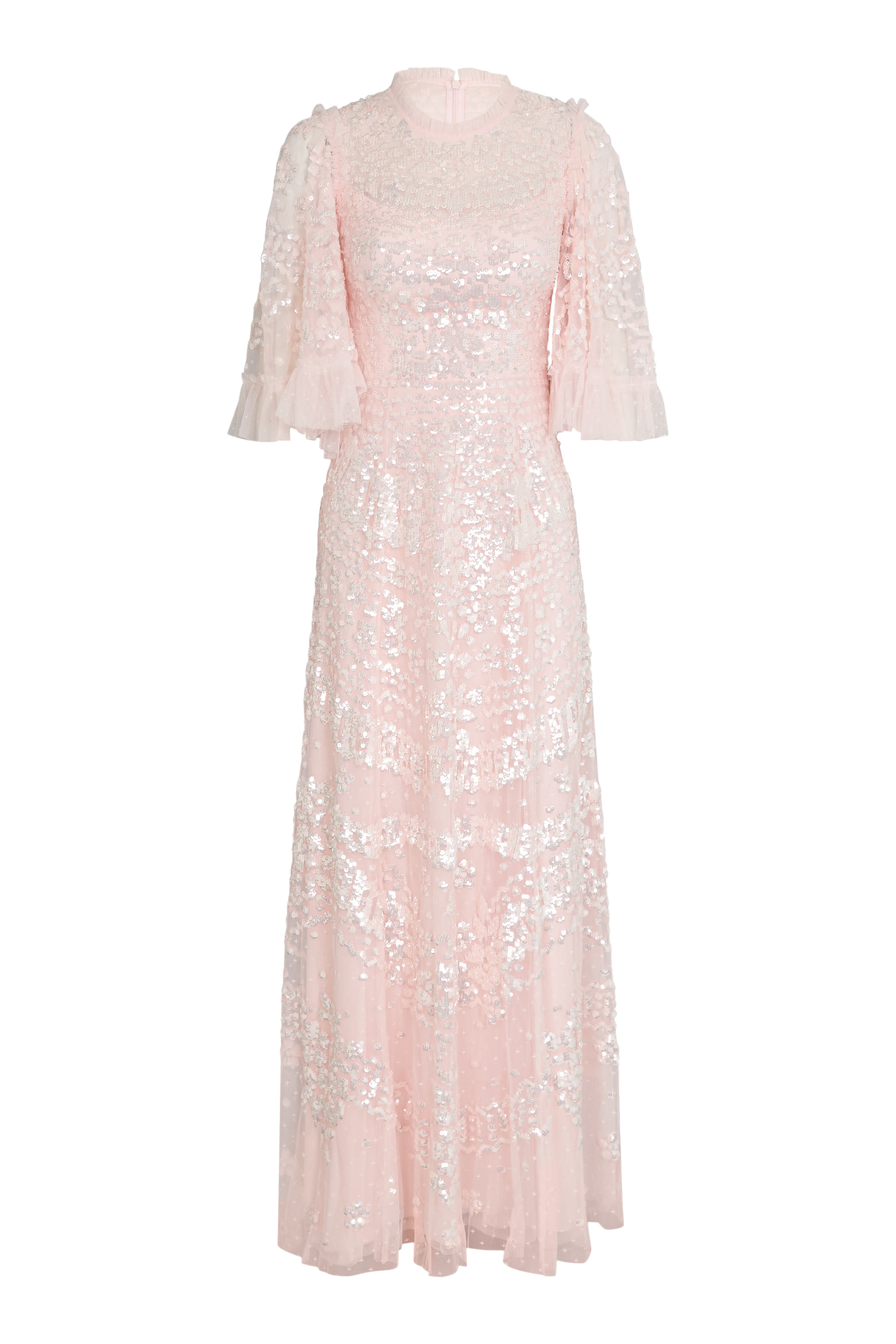 فستان سهرة أنايس مزين بترتر