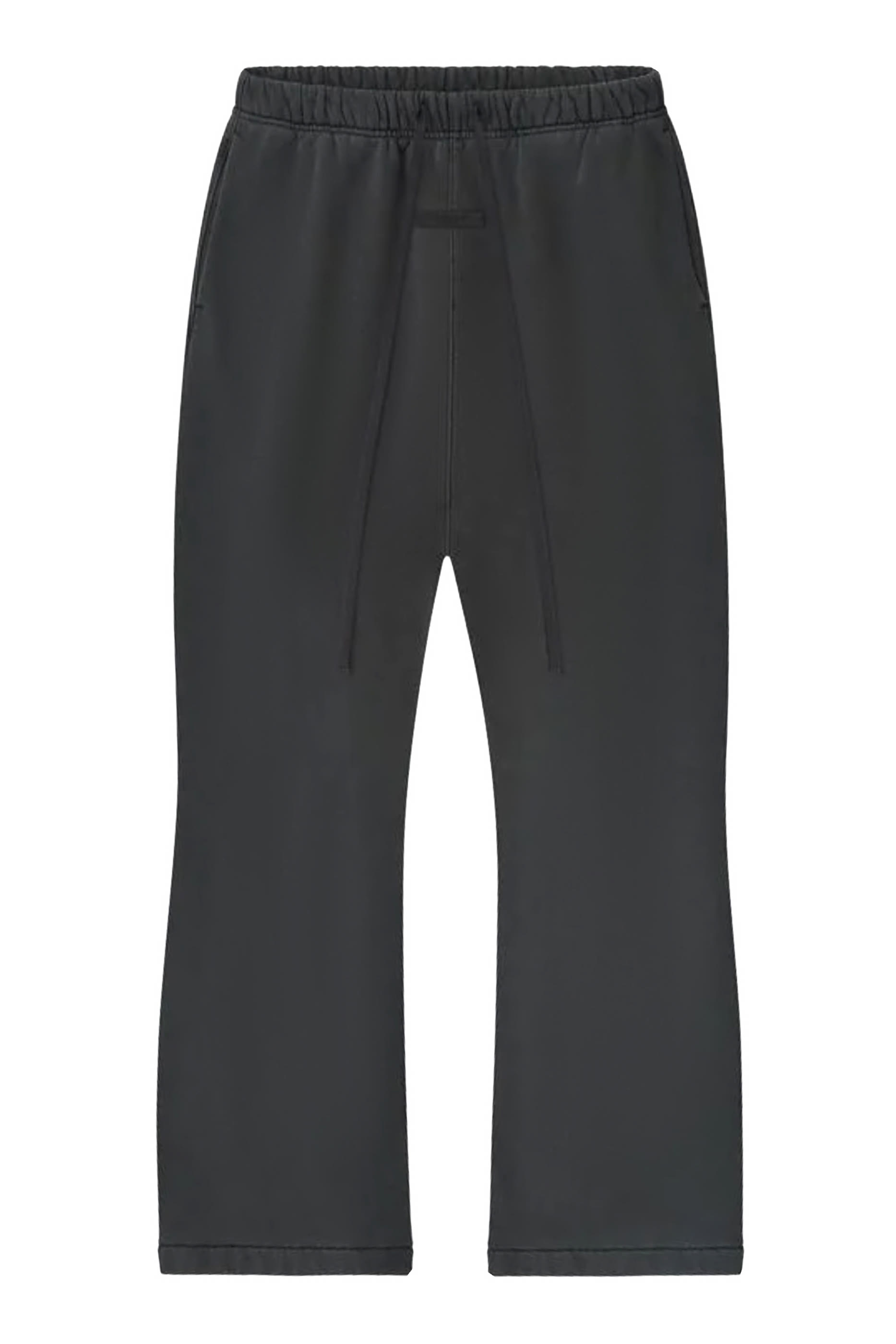 بنطال رياضي بحافة واسعة صوف ثقيل