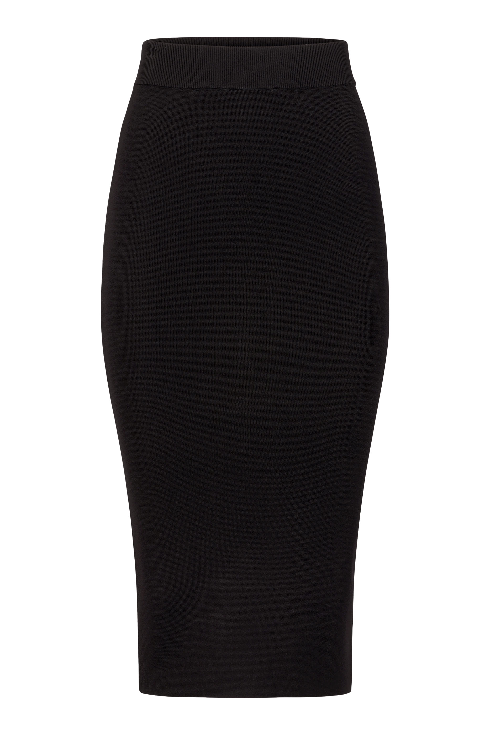 تنورة منسوجة متوسطة الطول