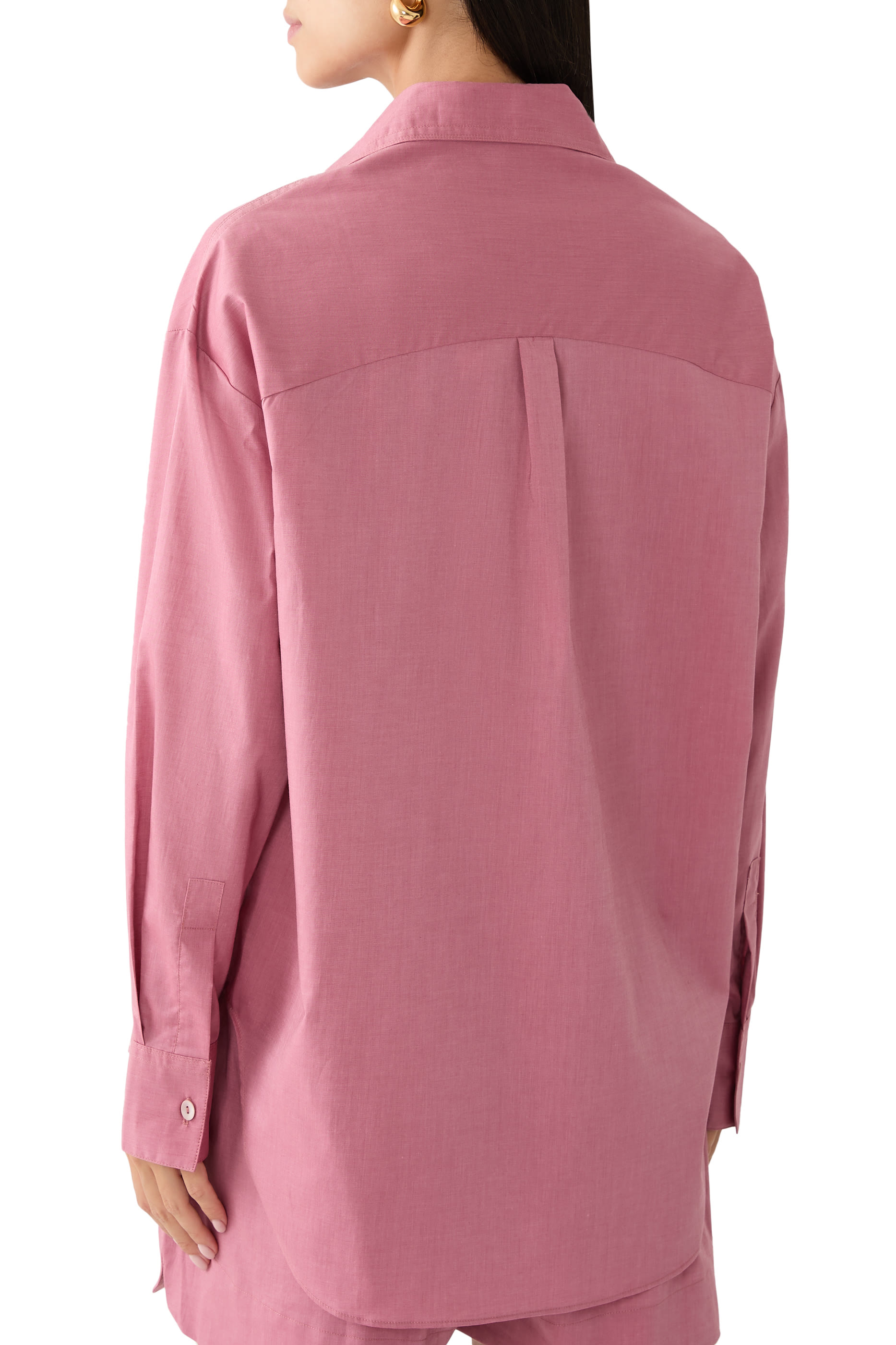 قميص أون فو بقصة فضفاضة