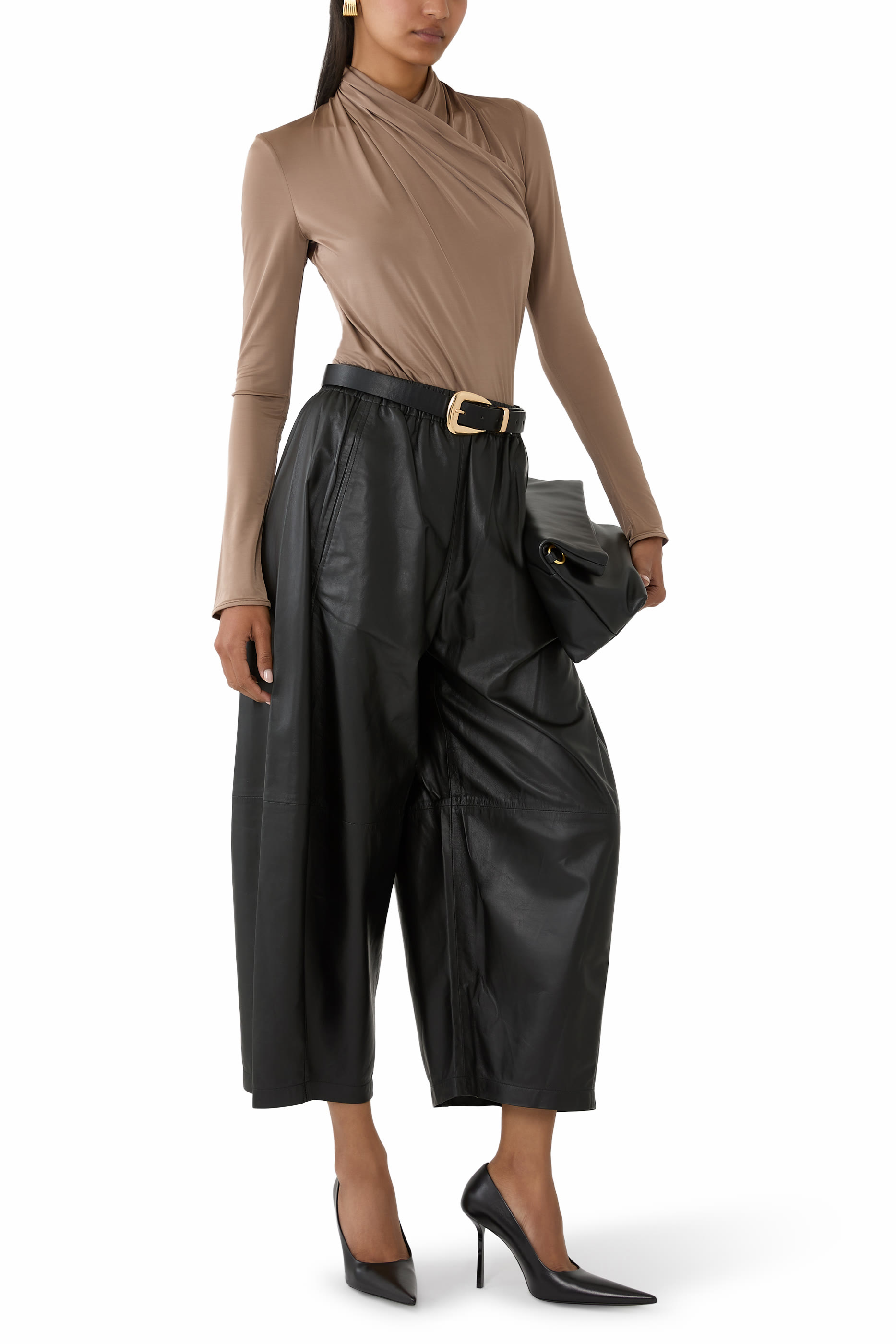 حذاء كلاسيكي أوليفيا بكعب رفيع