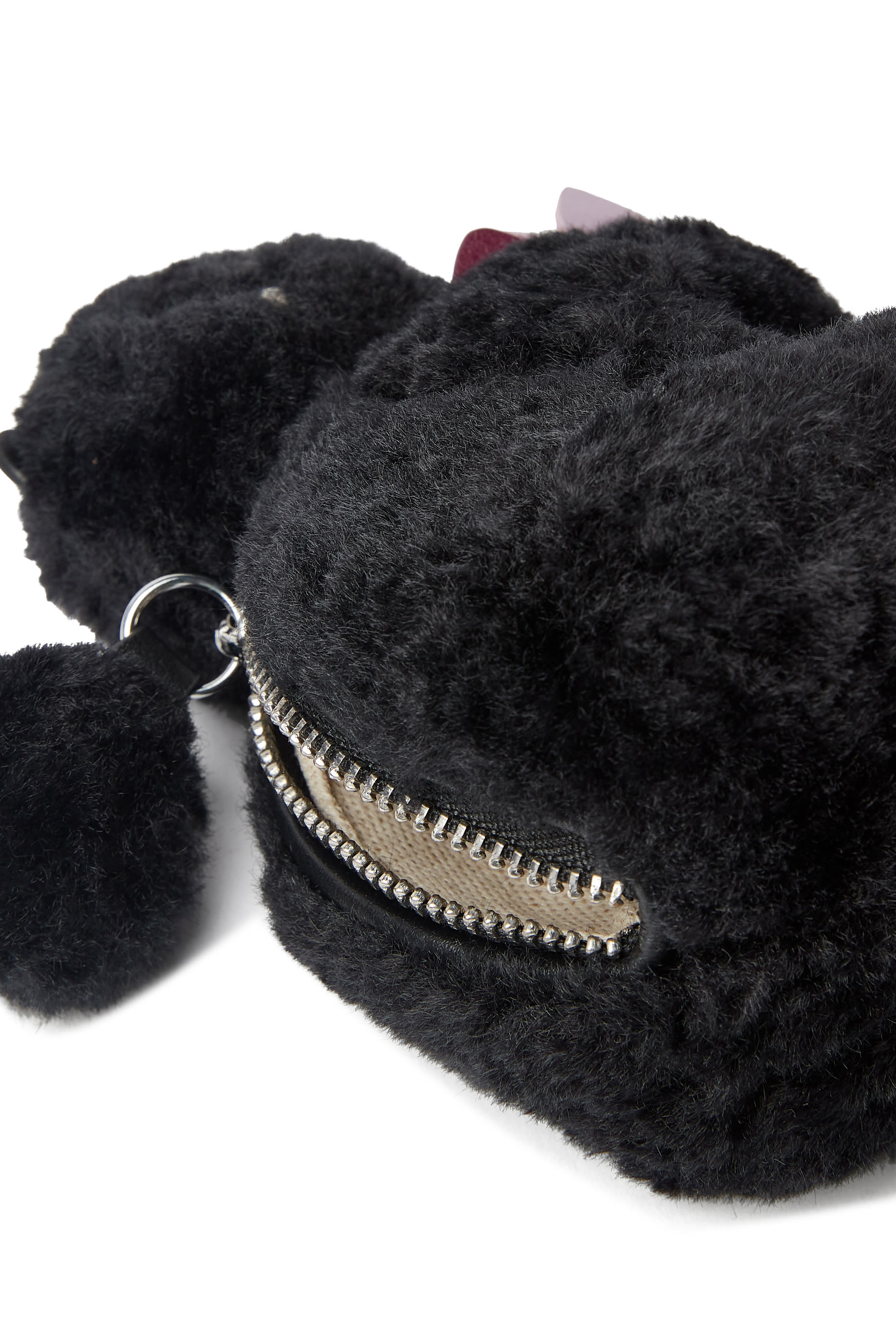 حقيبة دو كروس مزينة بالفرو