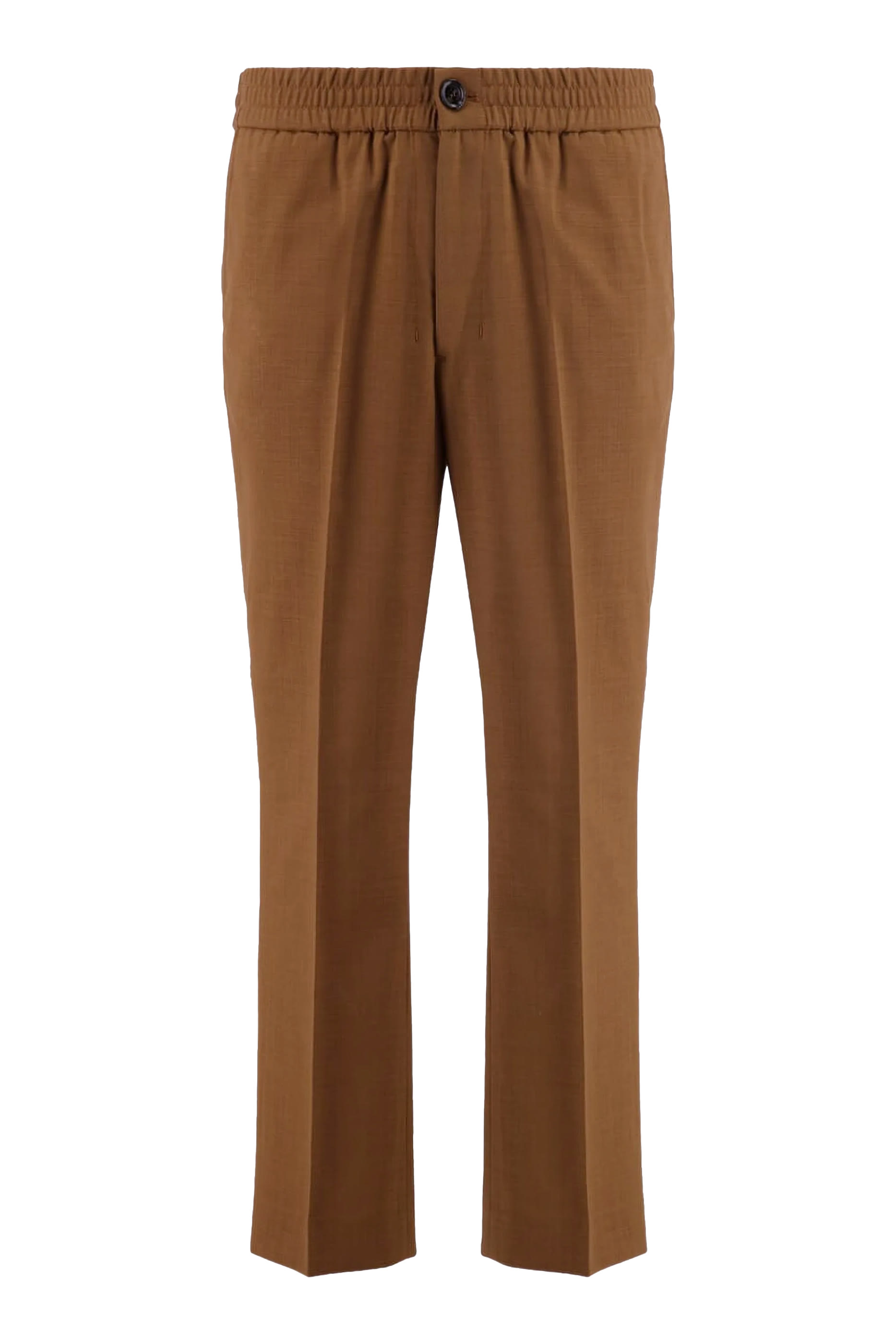Wool Elasticated Waist Trousers
