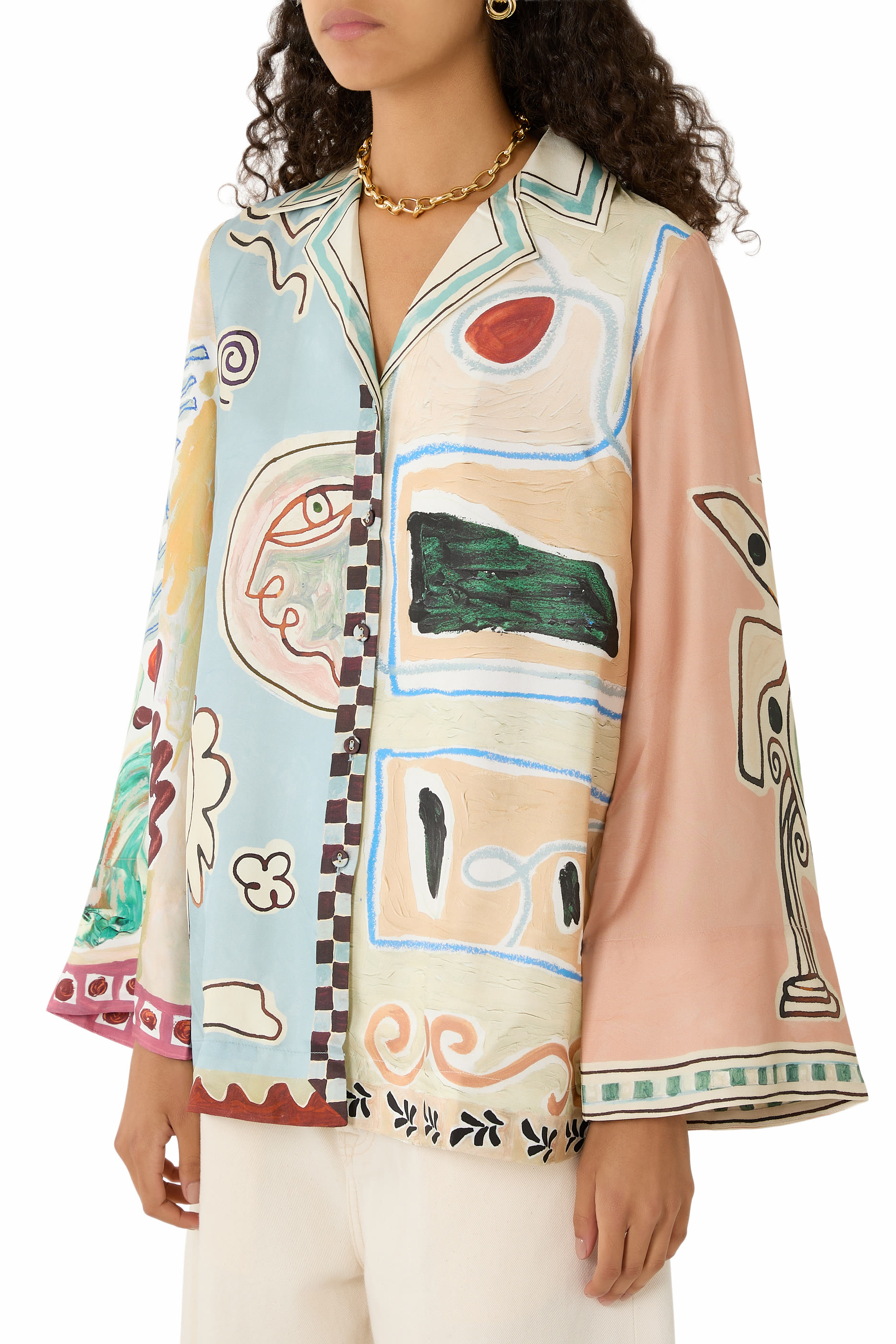 قميص ميشيل حرير