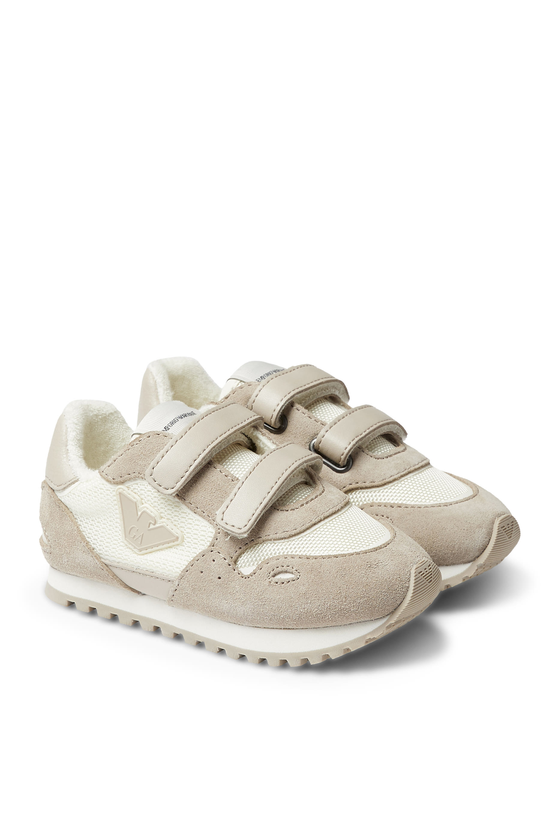 سنيكرز بأشرطة فيلكرو بشعار الماركة للأطفال